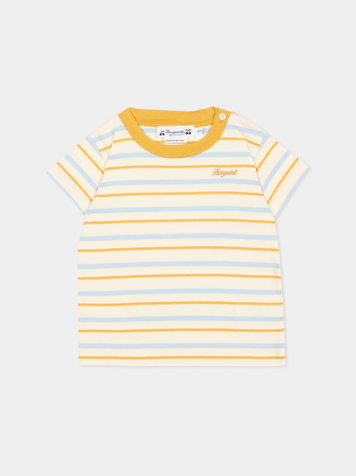 T-Shirt multicolor per neonato,Bonpoint,P06YTSK00001 280A