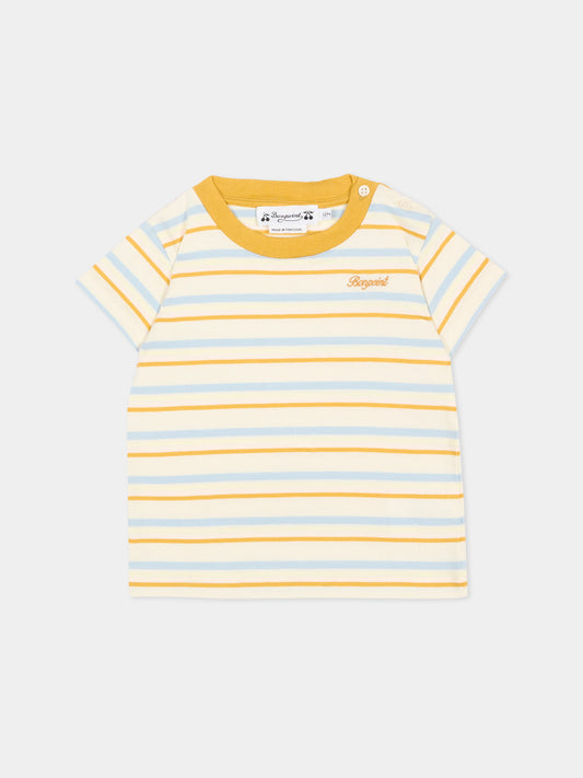 T-Shirt multicolor per neonato,Bonpoint,P06YTSK00001 280A