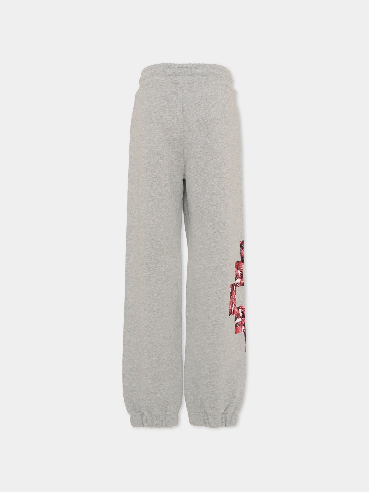 Pantaloni grigi per bambino con serpente,County Of Milan Kids,F5CMJBFP044 101