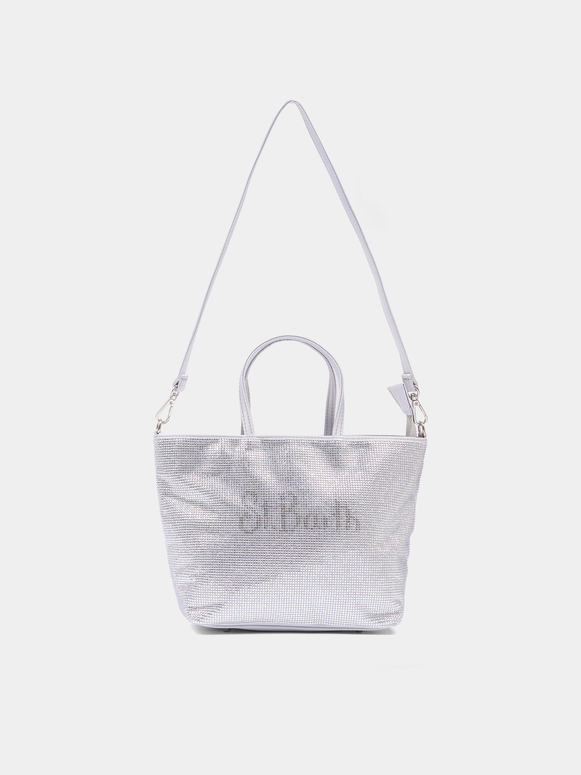 Borsa argento per bambina con strass,Mc2 Saint Barth,SBM0001 01443G
