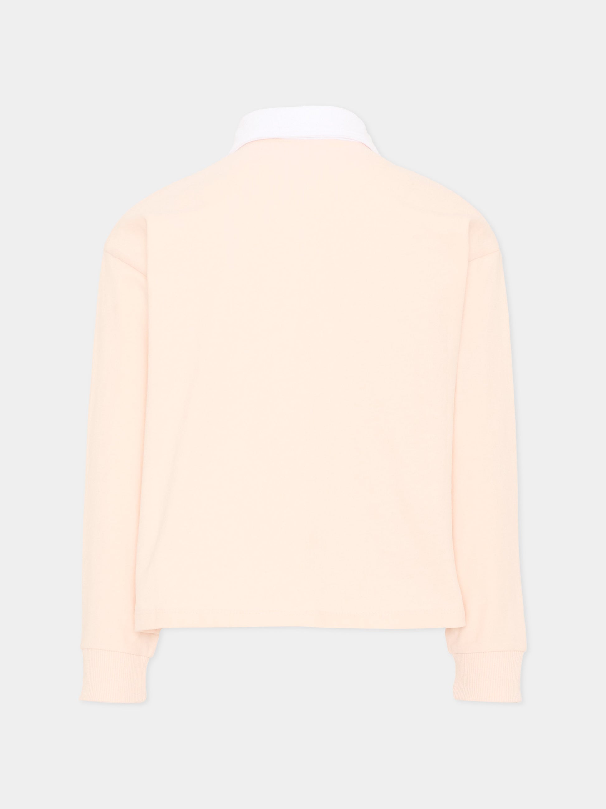 Polo rosa per bambina con logo,Calvin Klein Kids,LVCKTJB28G T0R
