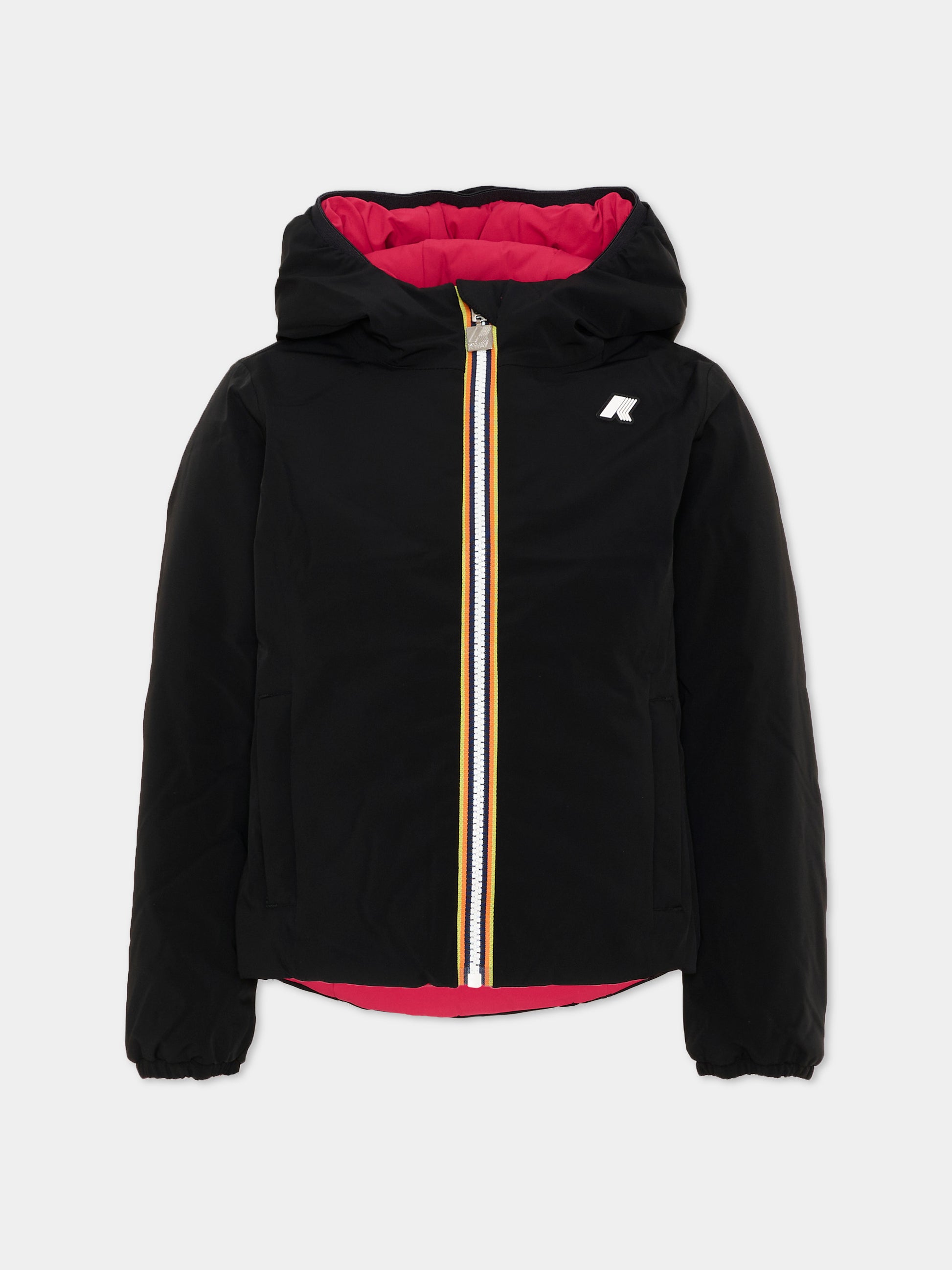 Piumino reversibile “Lily” per bambina,K-way,K71339W DCL