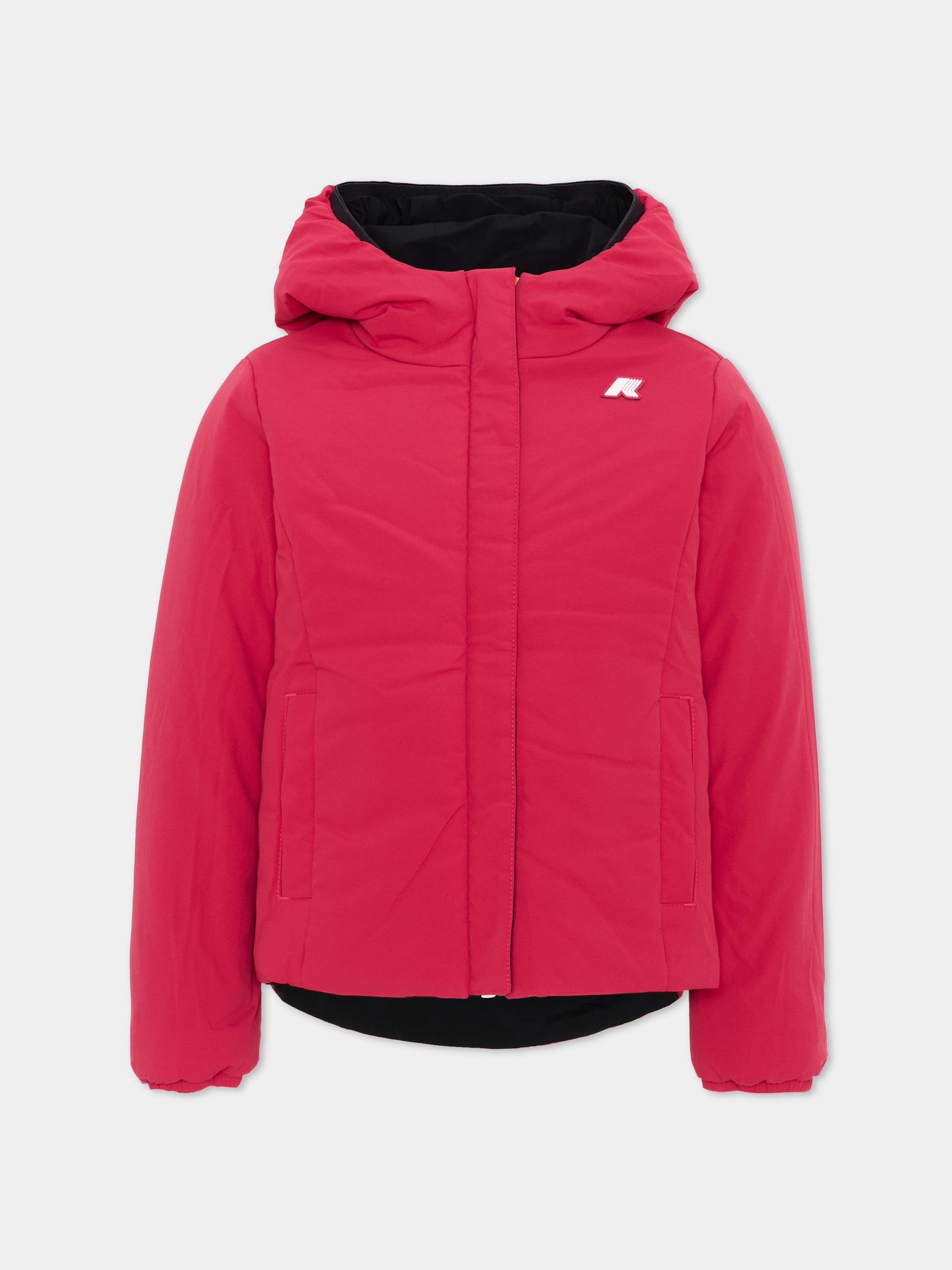 Piumino reversibile “Lily” per bambina,K-way,K71339W DCL