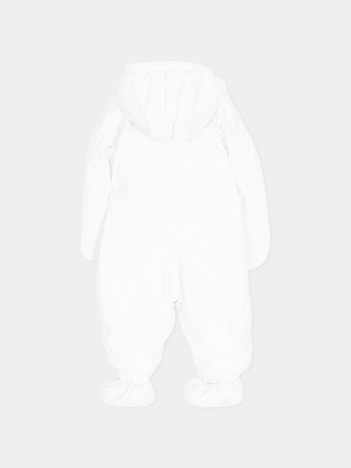 Piumino bianco Le Vrai 4.0 Snotty Orsetto per neonati con logo,K-way,K8134PW 490