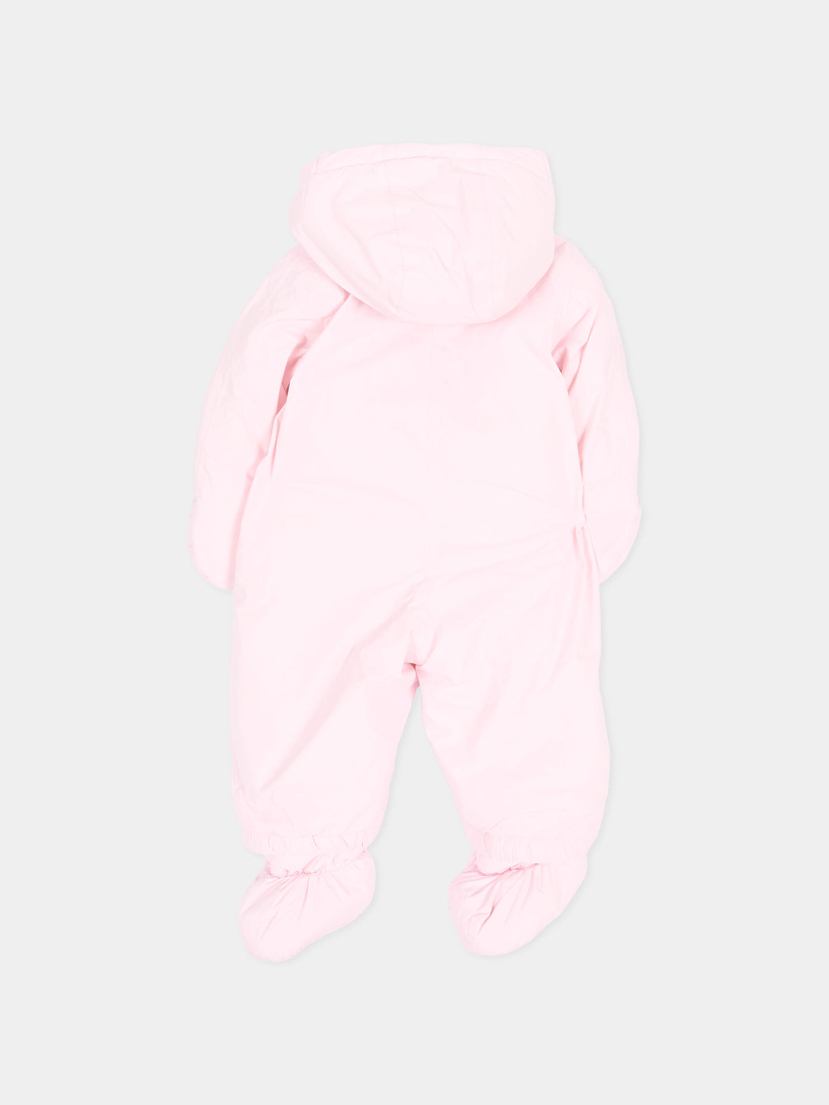 Piumino rosa Le Vrai 4.0 Snotty Orsetto per neonata con logo,K-way,K8134PW W4U