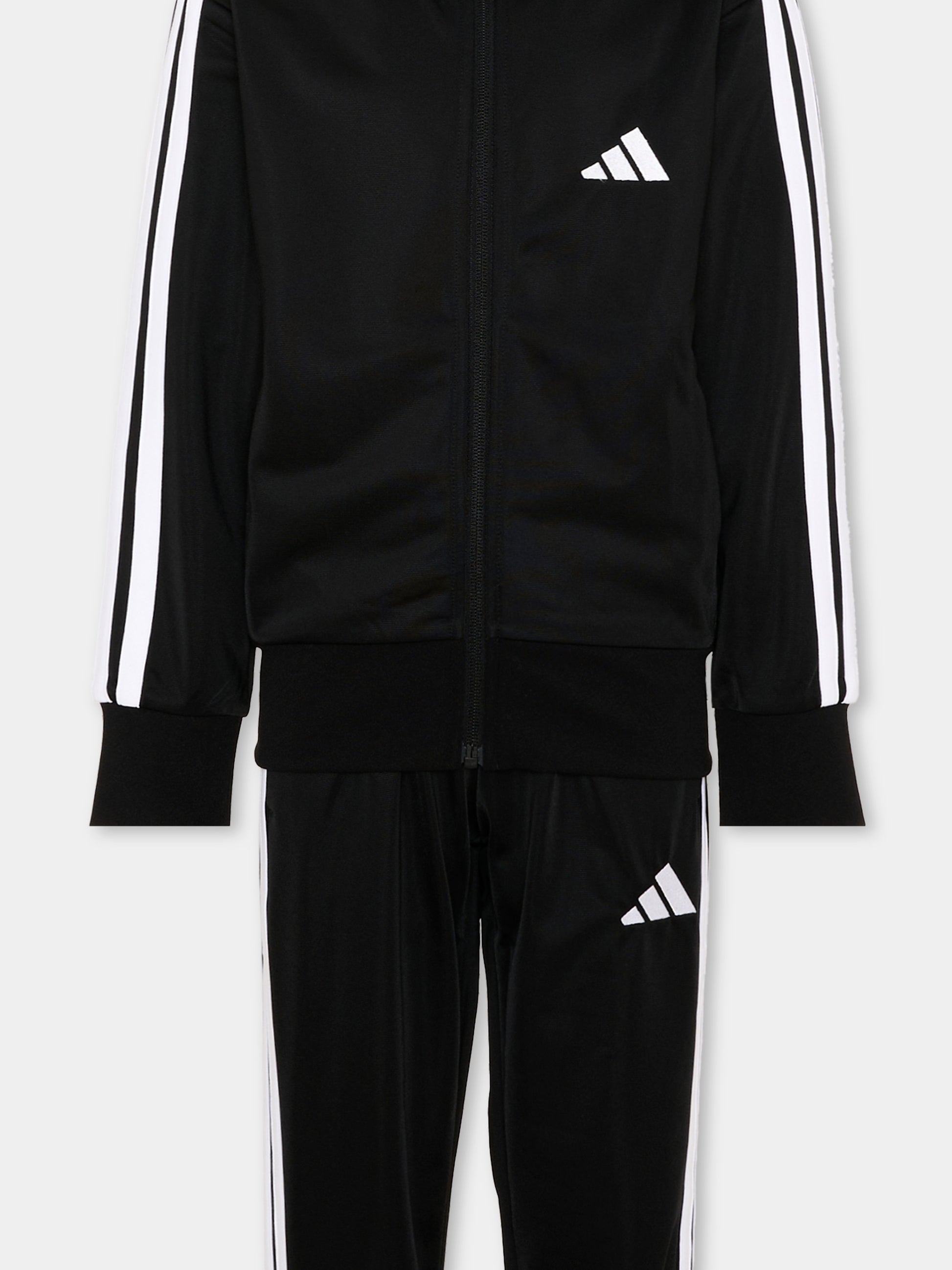 Completo sportivo lungo nero per neonato,Adidas,JD6502