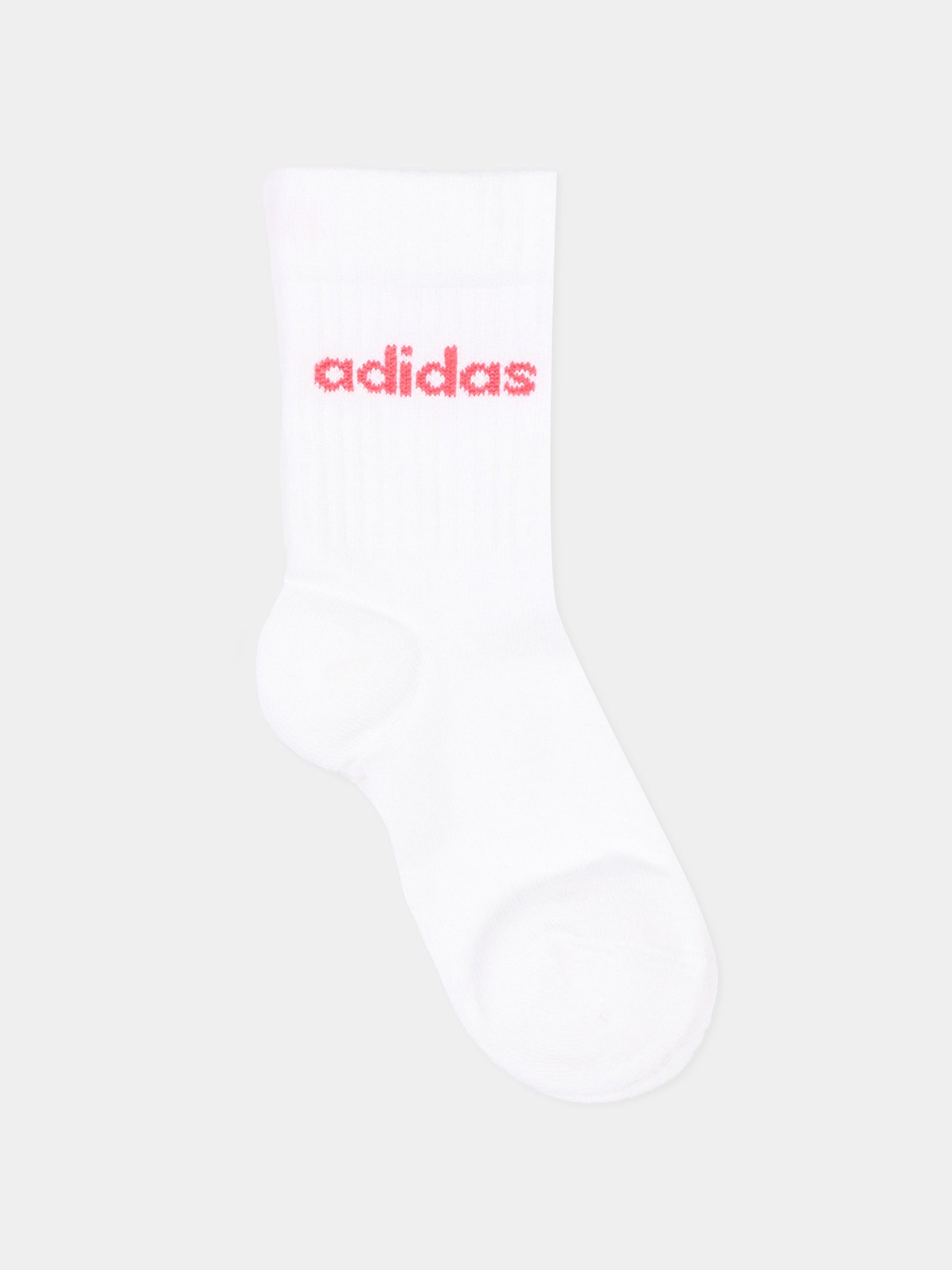 Calze in spugna rosa per bambina con logo,Adidas,KQ9236