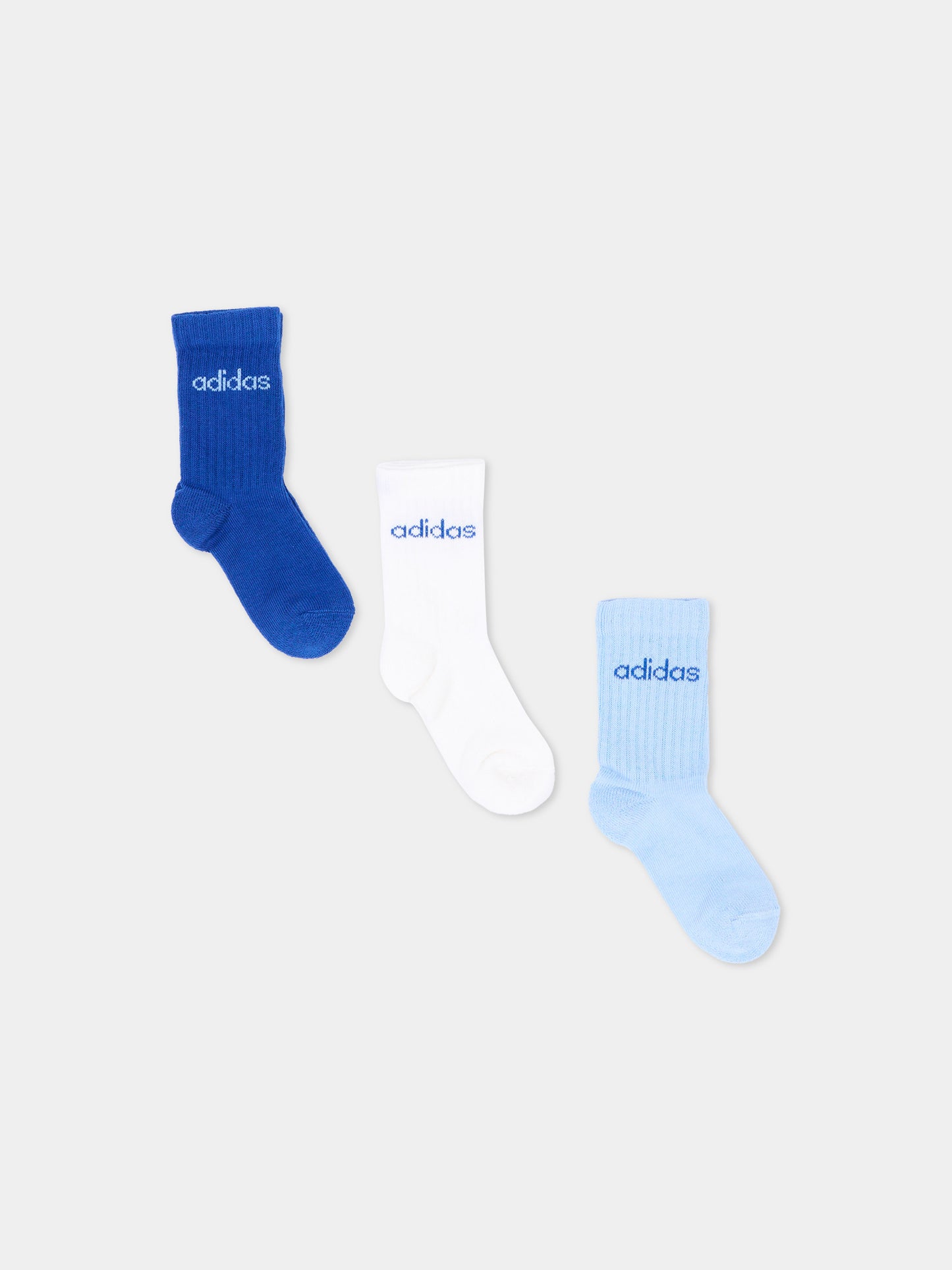 Calze Spugna multicolor con logo per bambino,Adidas,KQ9237