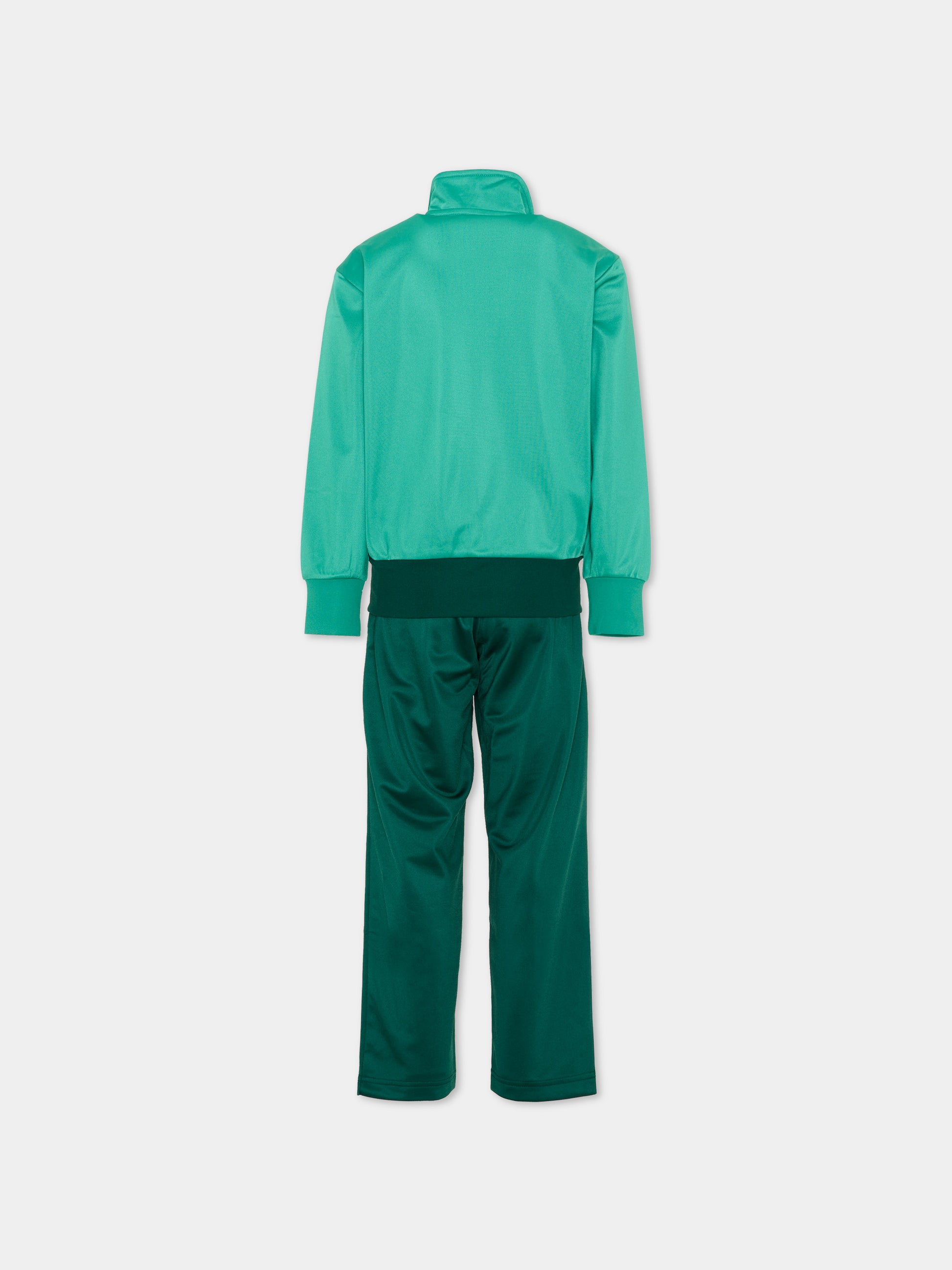 Completo sportivo lungo verde per bambino,Adidas,KT4158