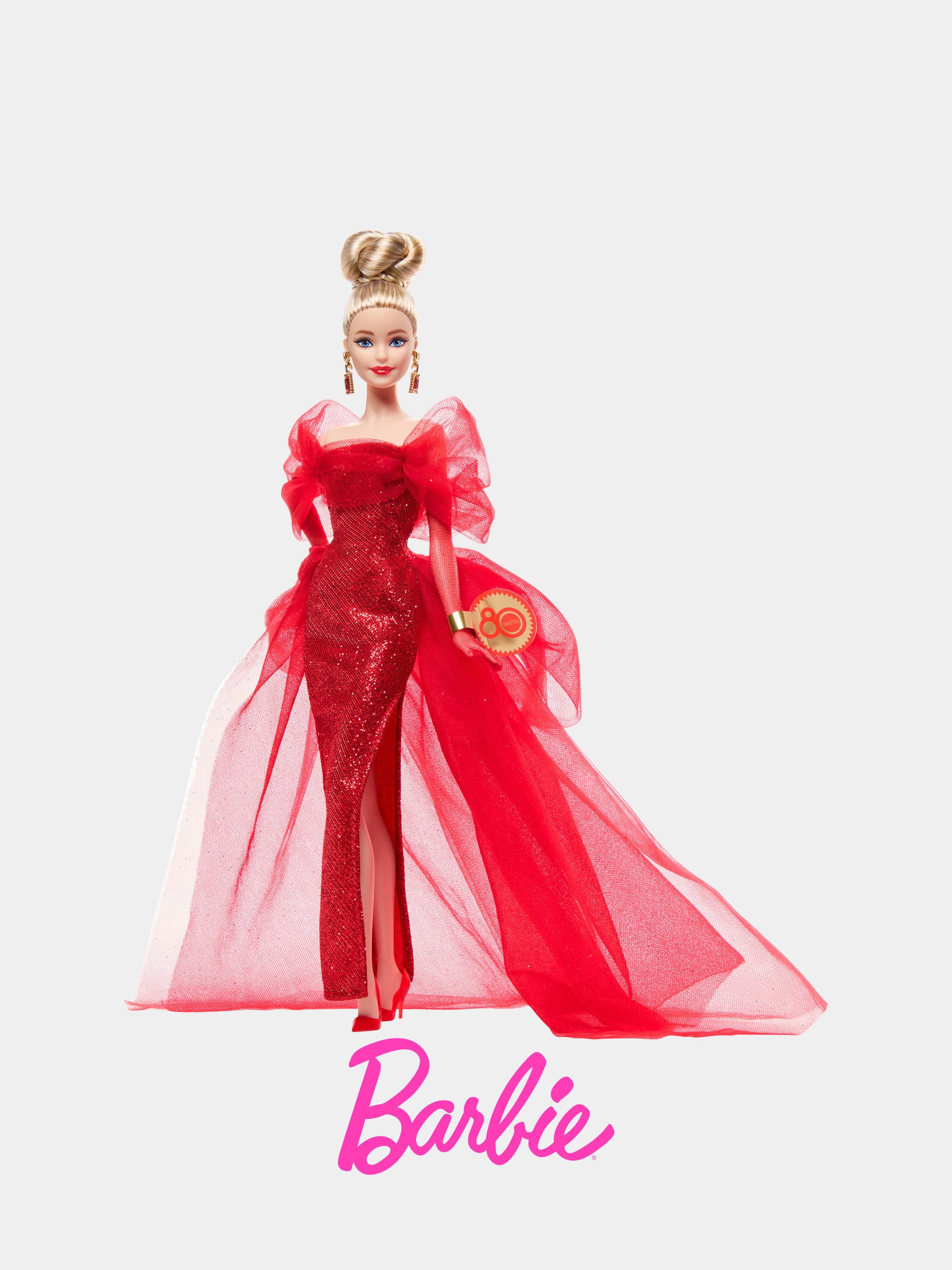 Barbie 80° Anniversario Mattel per bambina,Barbie,JBJ17