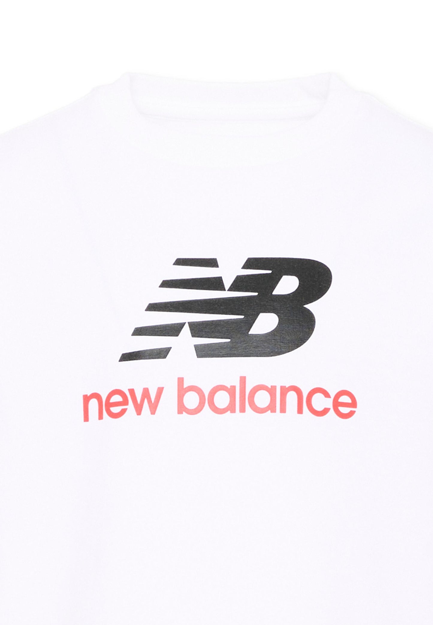 T-shirt bianca per bambino con logo,New Balance,LAKB0254 BWE