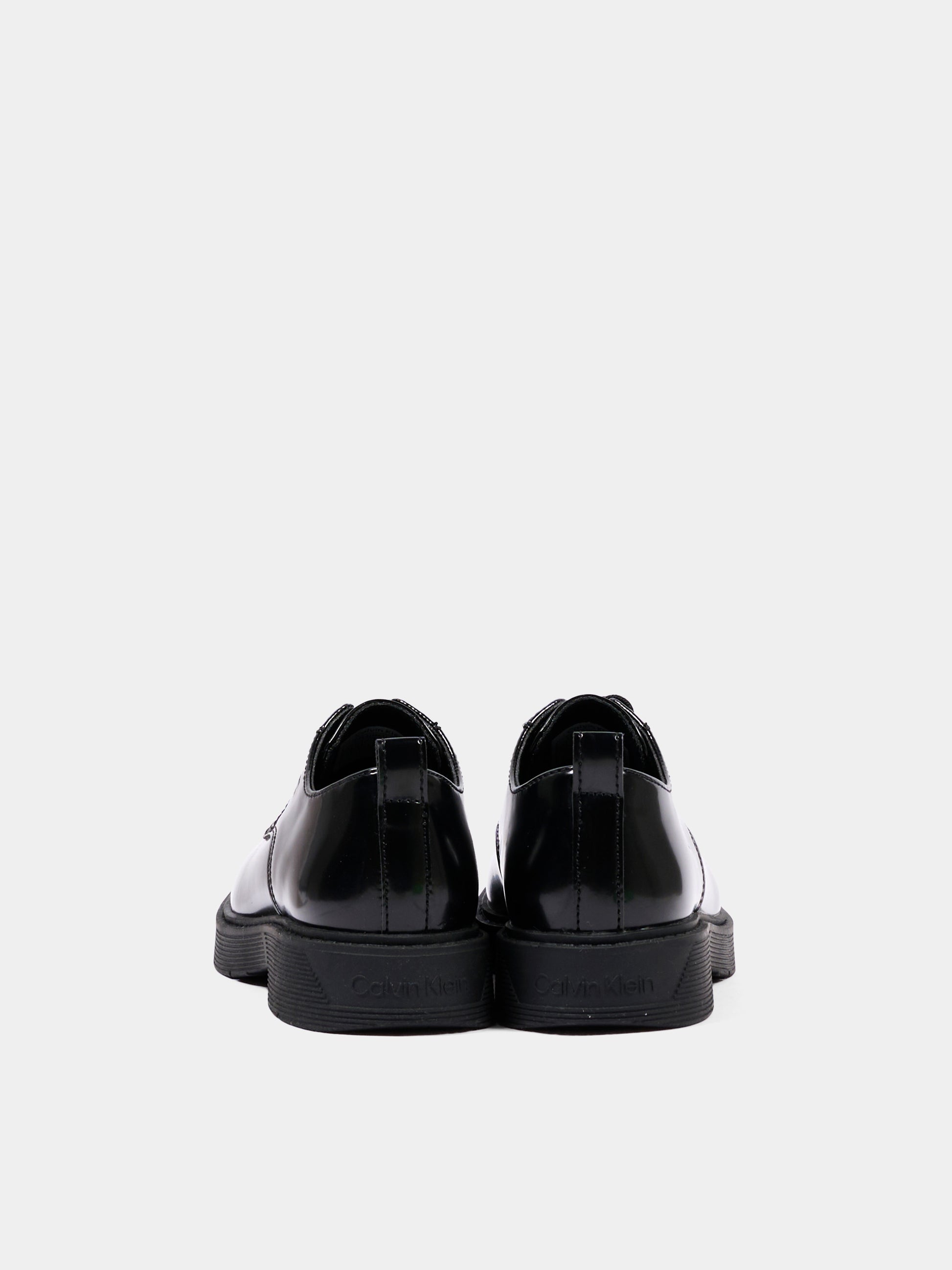 Stringate nere per bambino con logo,Calvin Klein Kids,V3X4 83494 1453999