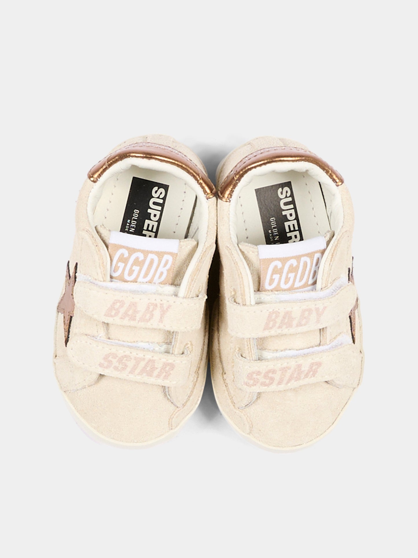 Sneakers beige Baby per neonata,Golden Goose,GIF00166 F008633 15400