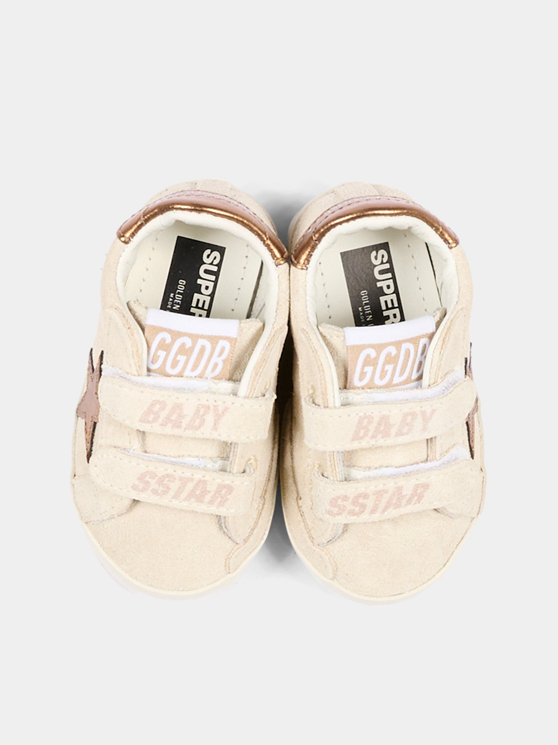 Sneakers beige Baby per neonata,Golden Goose,GIF00166 F008633 15400