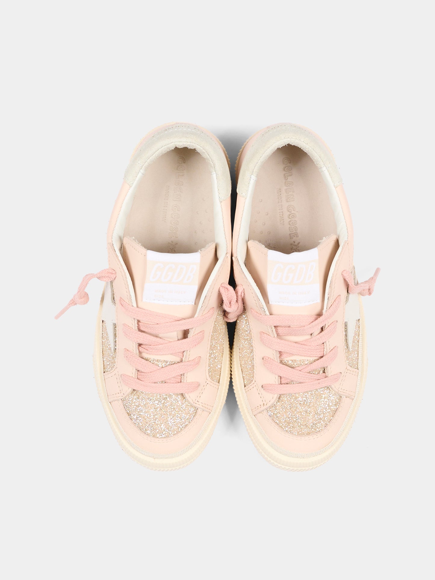 Sneakers rosa May per bambina,Golden Goose,GJF00495 F008671 25818