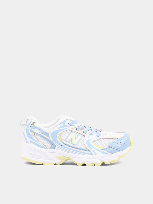 Sneakers bianche 530 per bambino,New Balance,P5303W7