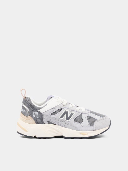 Sneakers grigie 878 per bambini,New Balance,PV878GG1
