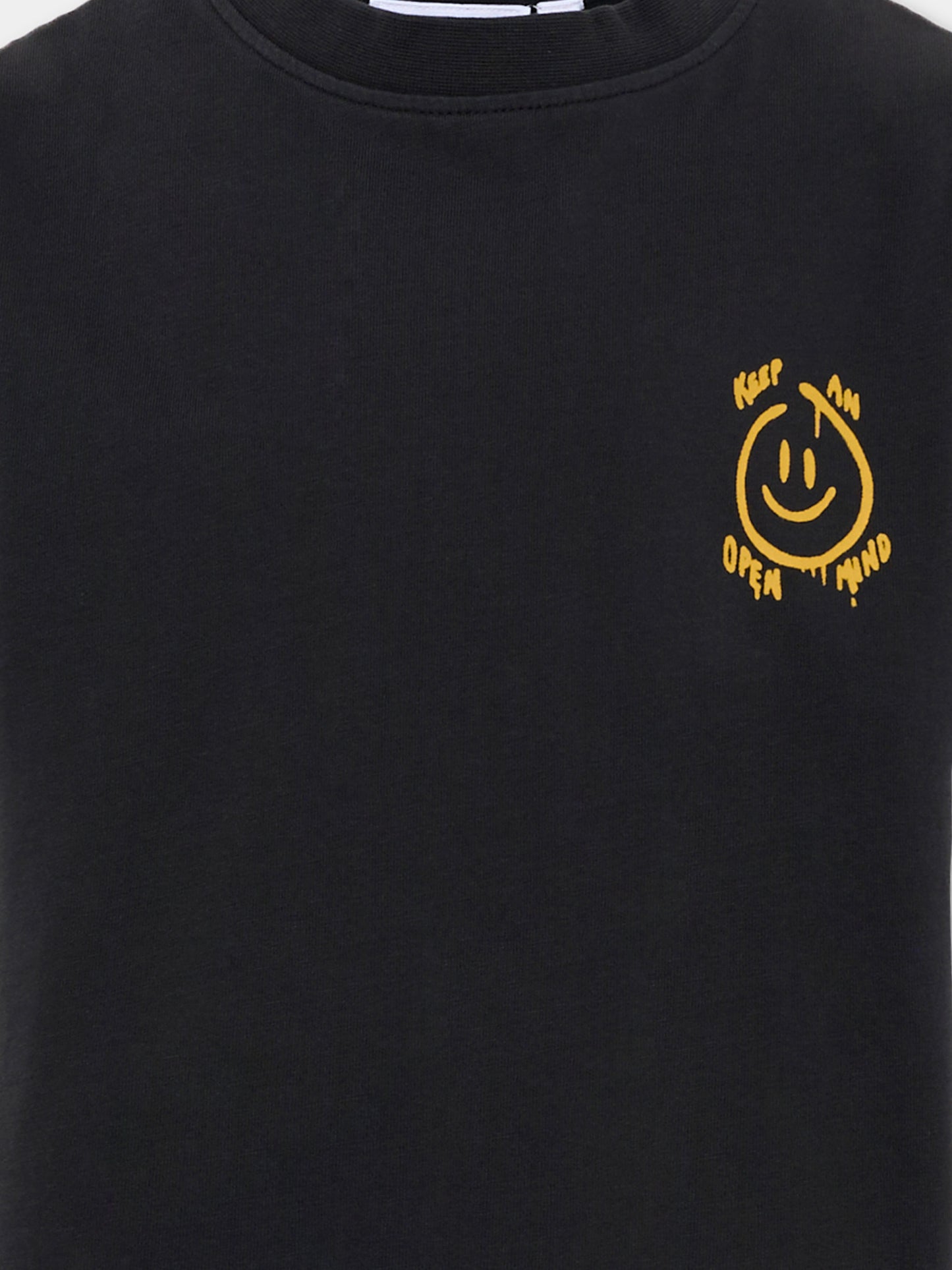 T-shirt nera Riley per bambini,Molo,1W26A209 9751