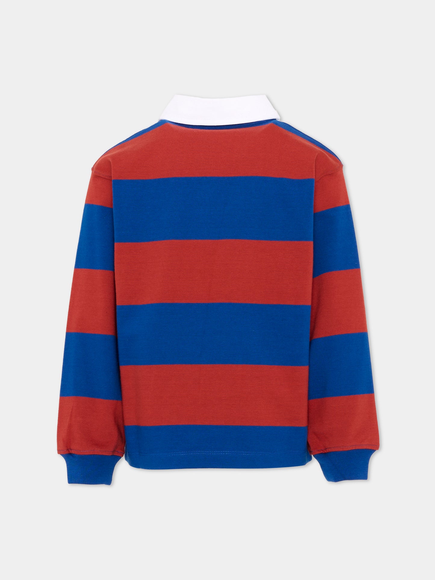 Polo multicolor per bambino a righe con logo,Molo,1W26A401 5905