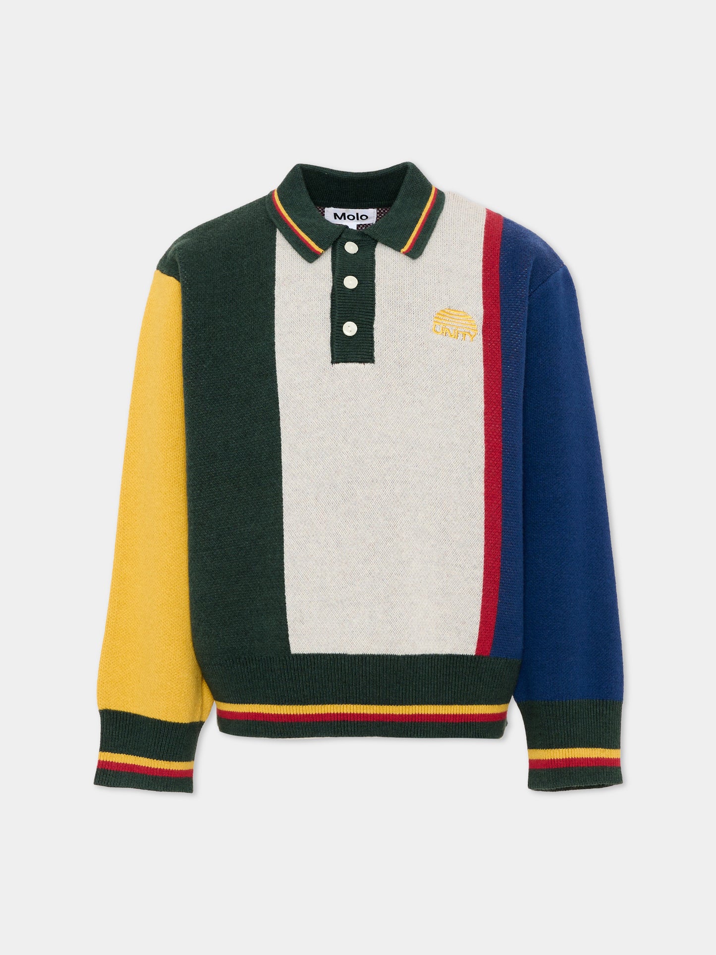 Polo multicolor Bertil per bambino,Molo,1W26K204 9937