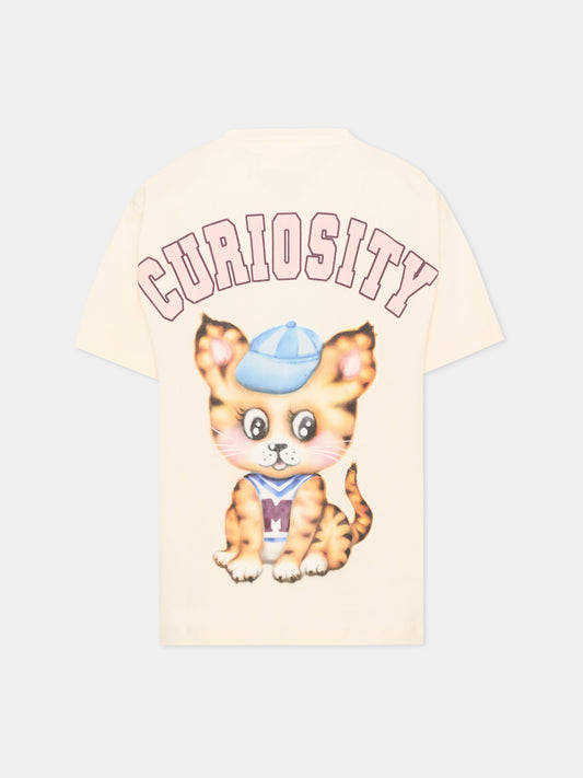 T-shirt avorio Riley per bambina,Molo,2W26A204 5785
