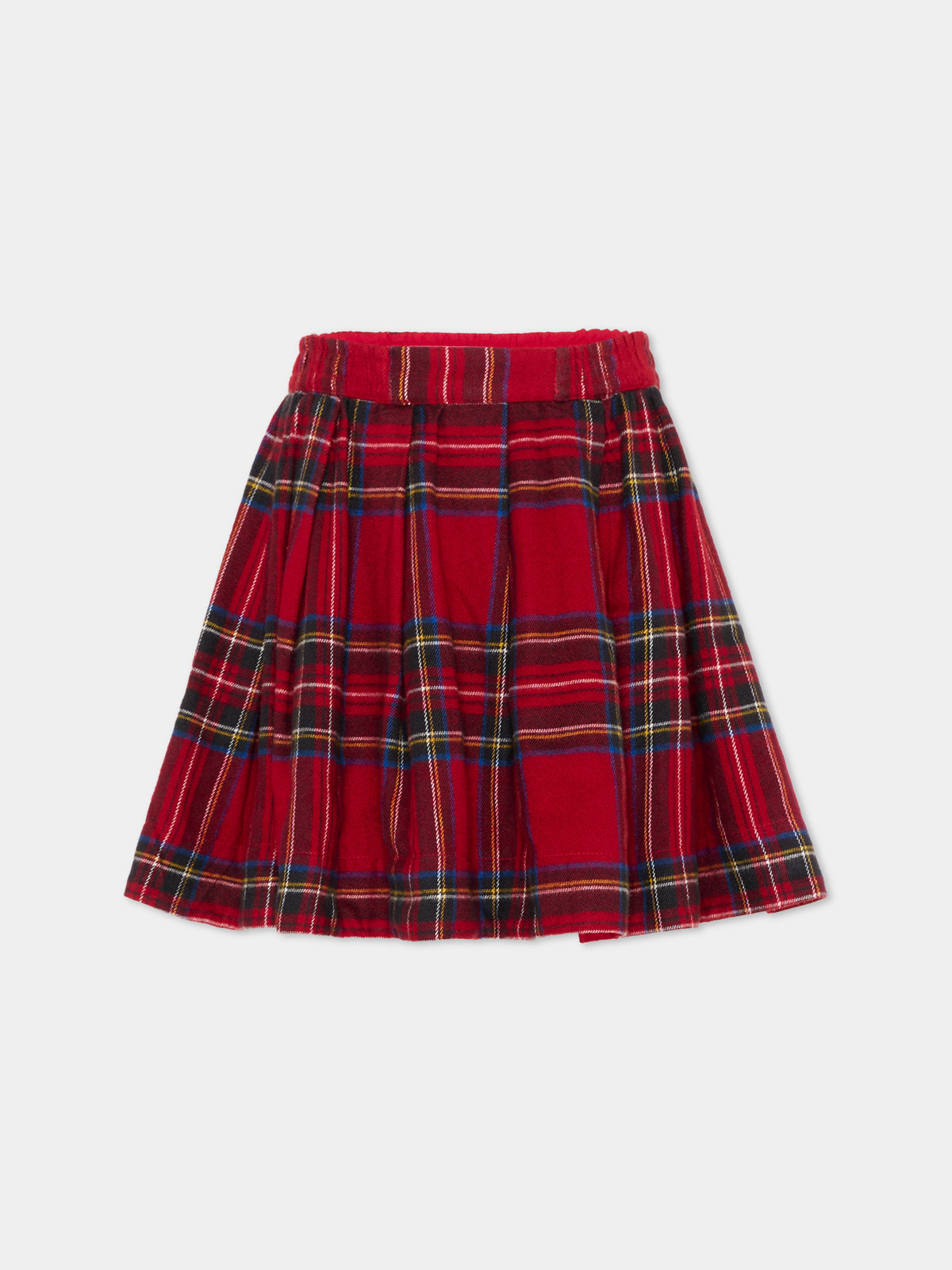 Gonna rossa Breeta per bambina tartan,Molo,2W26D131 5778