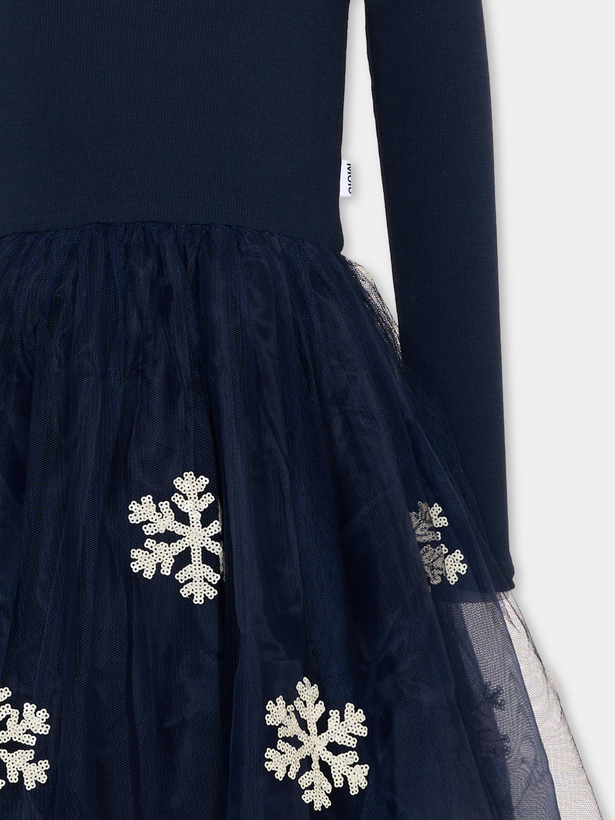 Abito elegante blu Cyrus per bambina,Molo,2W26E210 5754