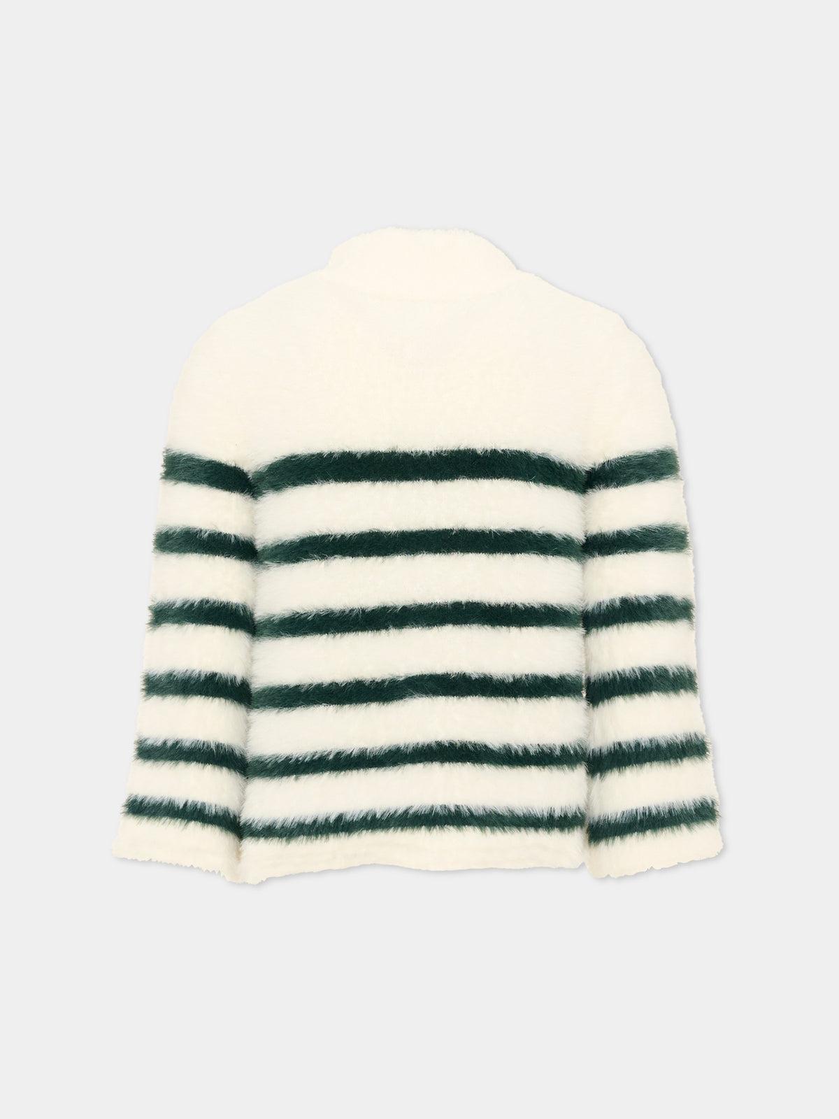 Maglione bianco Govina per bambina a righe,Molo,2W26K208 5830