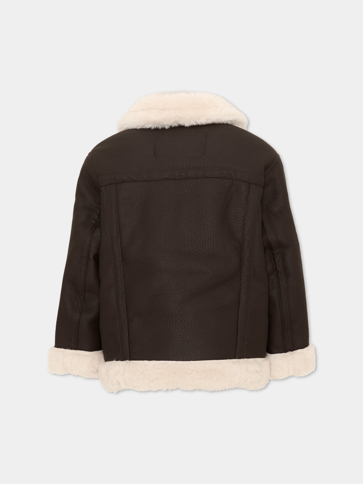 Ecopelliccia marrone Hadley per bambina,Molo,5W26M305 5993