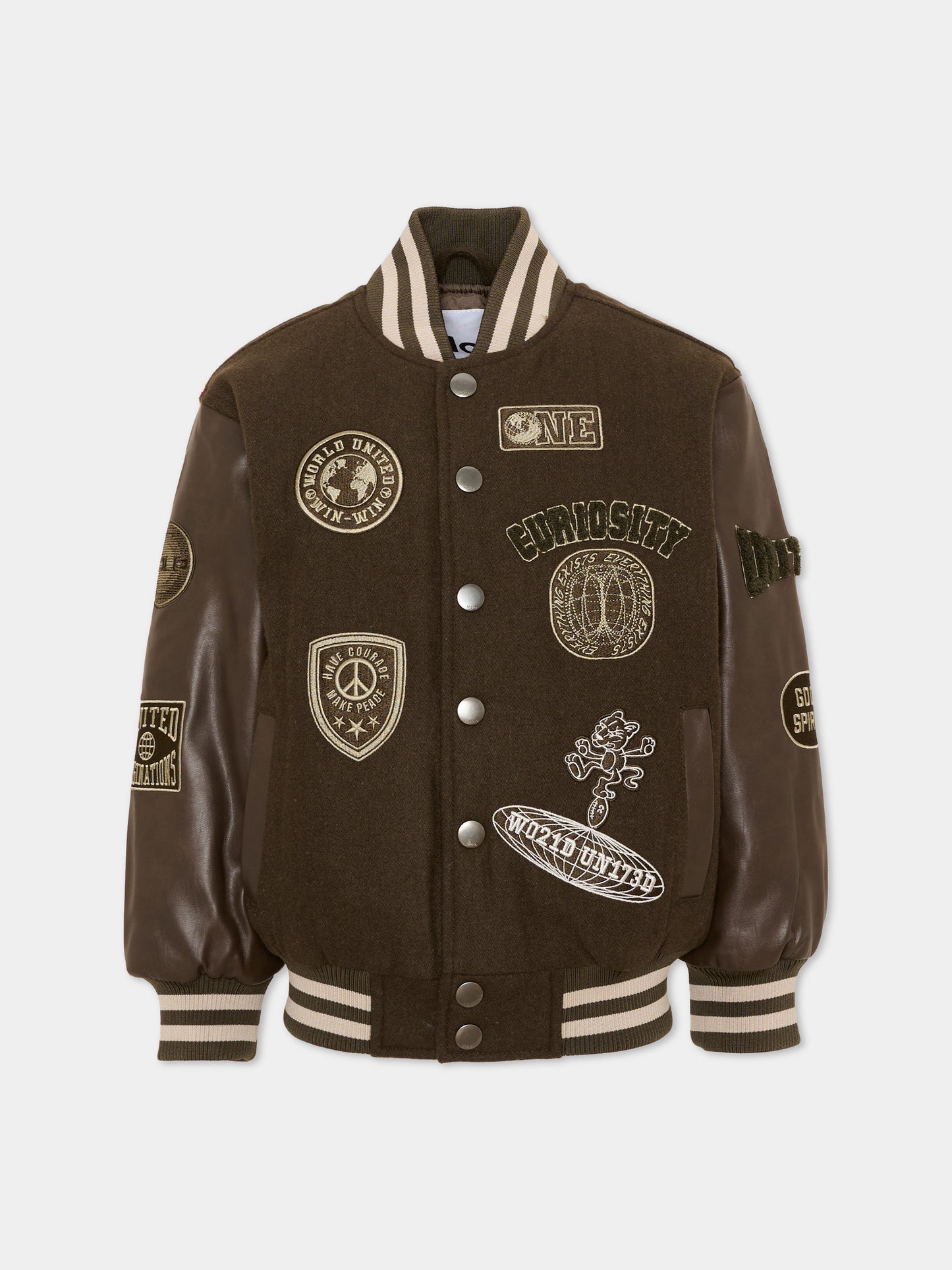 Bomber marrone Hani per bambino,Molo,5W26M336 8795