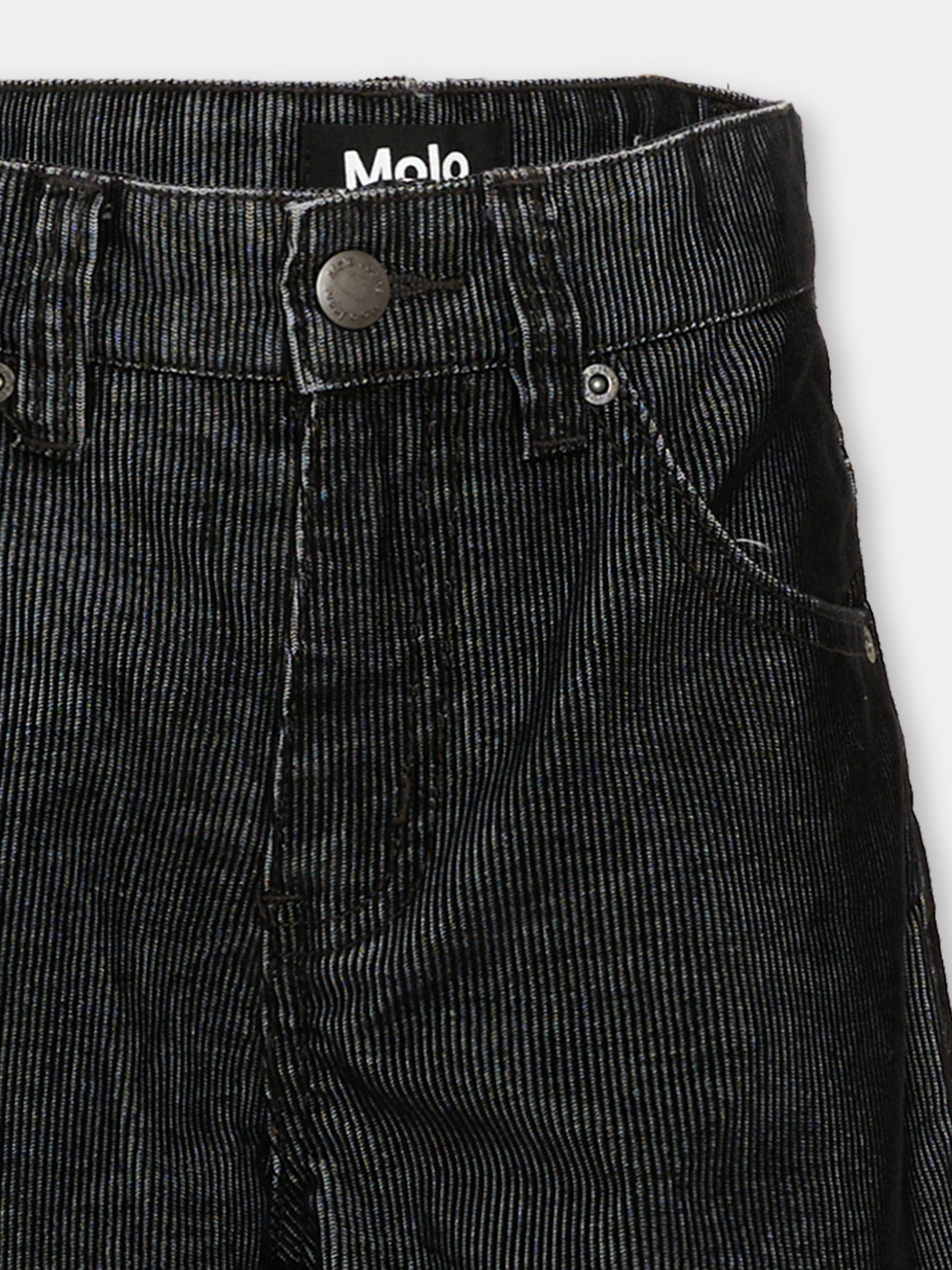 Jeans nero Aska per bambini,Molo,6W26I111 5930
