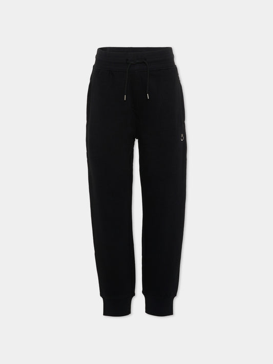 Pantalone nero Alvar per bambini,Molo,6W26I202 0099