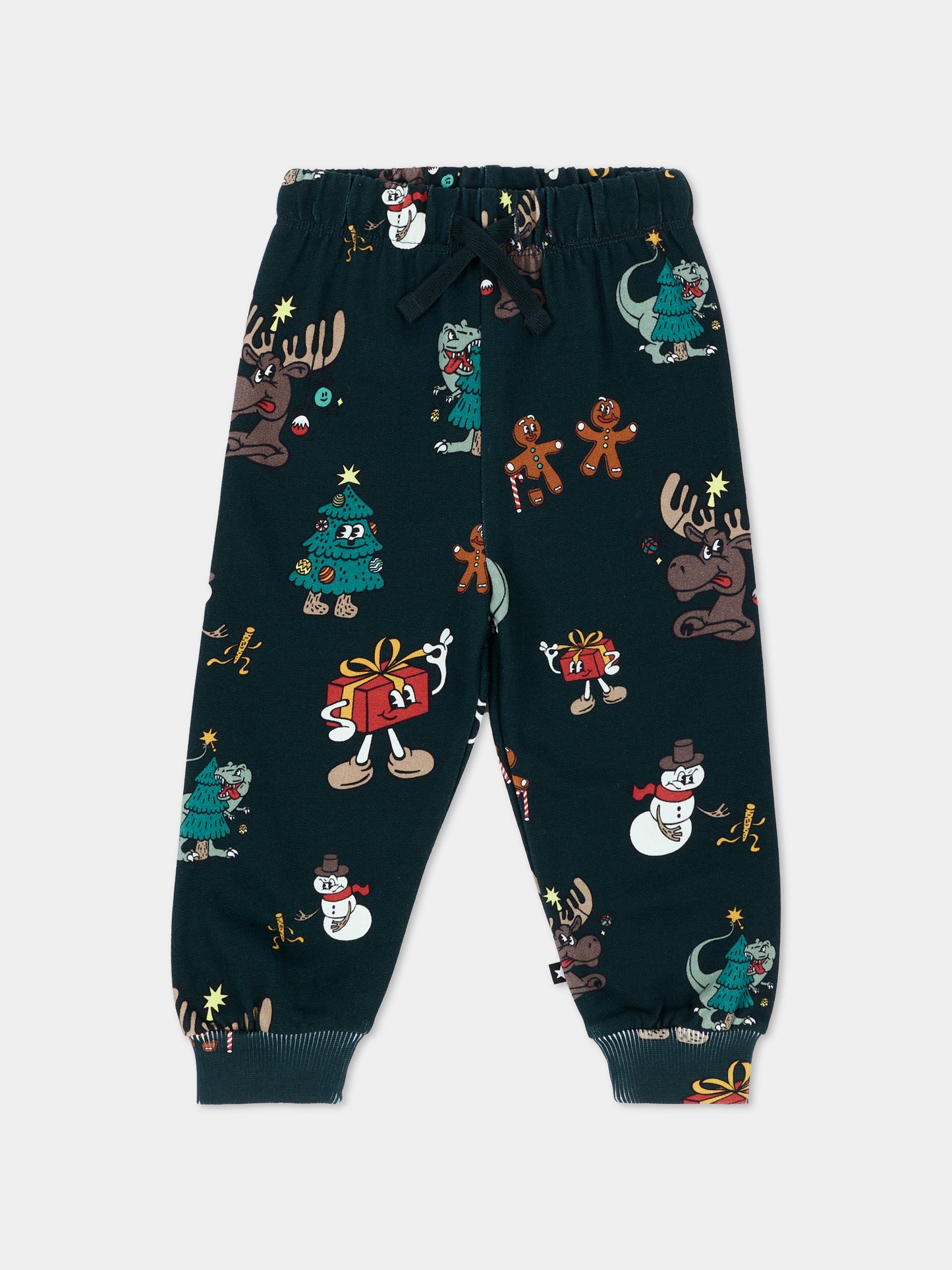 Pantalone verde Simeon per neonato con stampa,Molo,6W26I204 5872