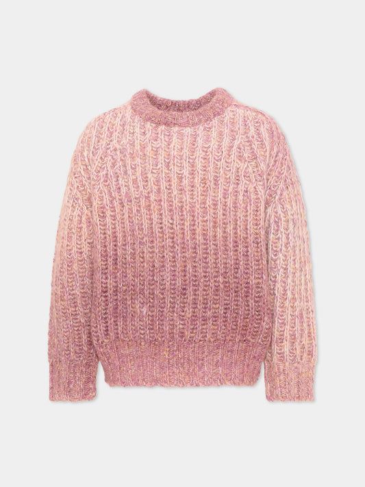 Maglione rosa Bosse per bambini,Molo,6W26K208 5843