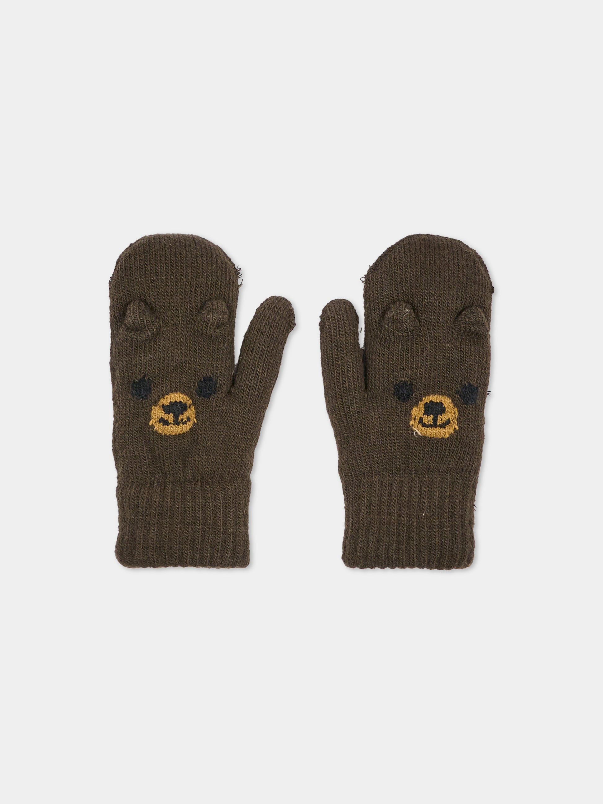Guanti marroni Kenau per bambino,Molo,7W26S102 5993