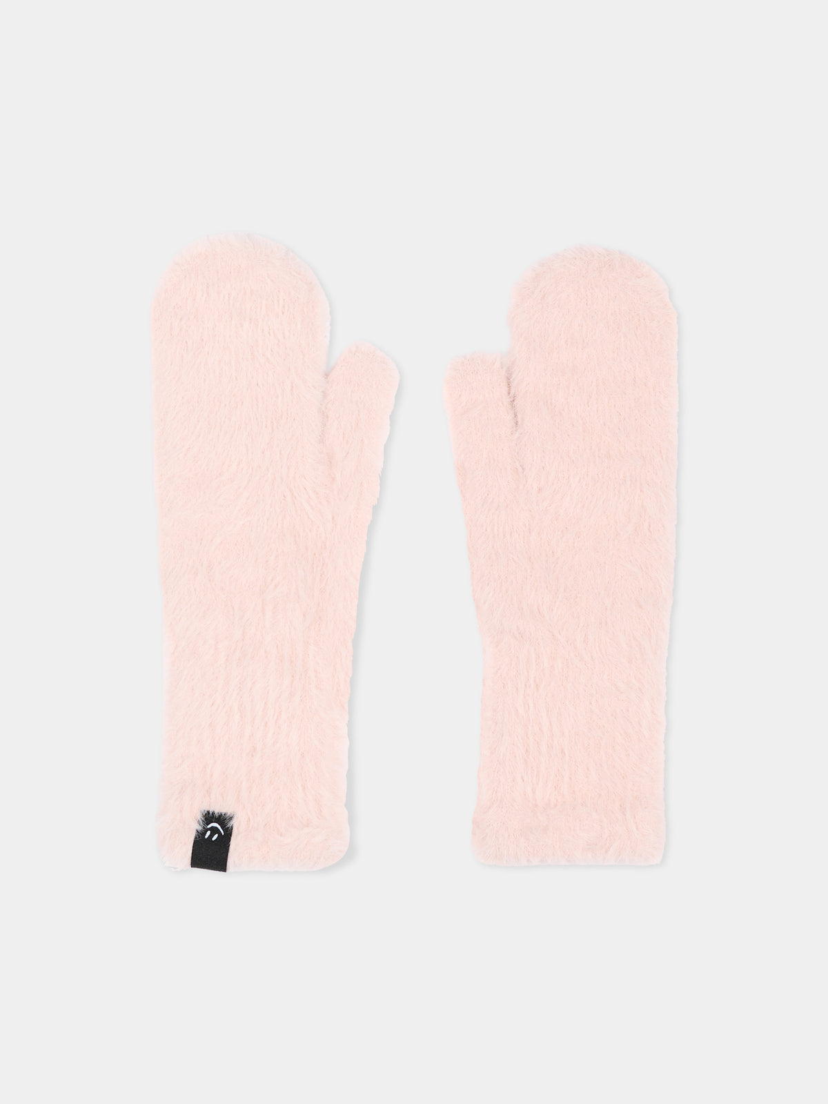 Guanti rosa klaudine per bambina,Molo,7W26S107 8058