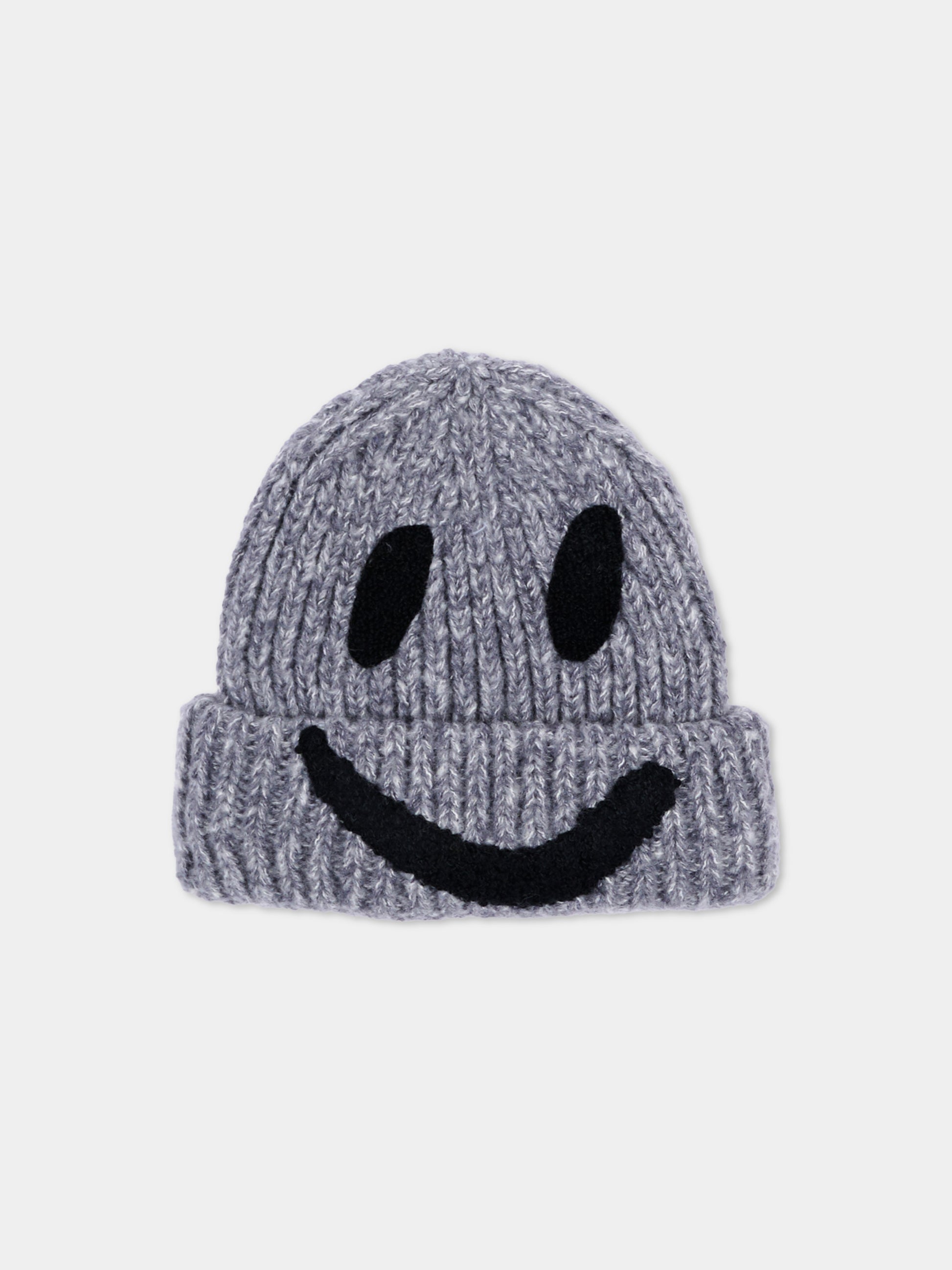 Berretto grigio Kim per bambini con smile,Molo,7W26S303 1046