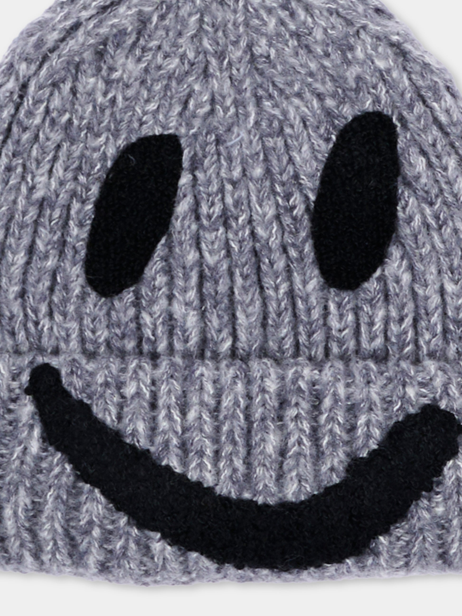 Berretto grigio Kim per bambini con smile,Molo,7W26S303 1046
