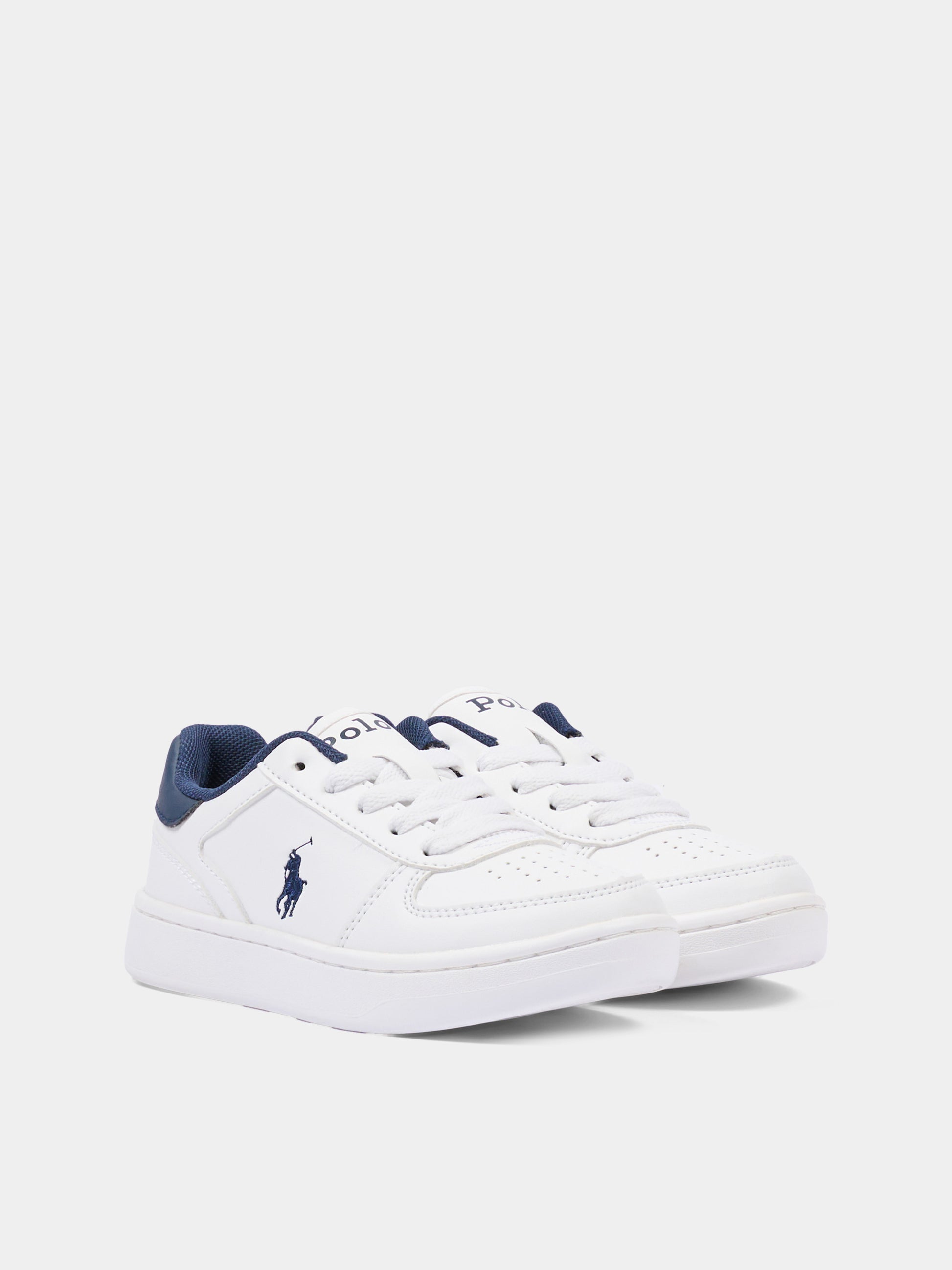 Sneakers bianche per bambino,Ralph Lauren Kids,RF103793