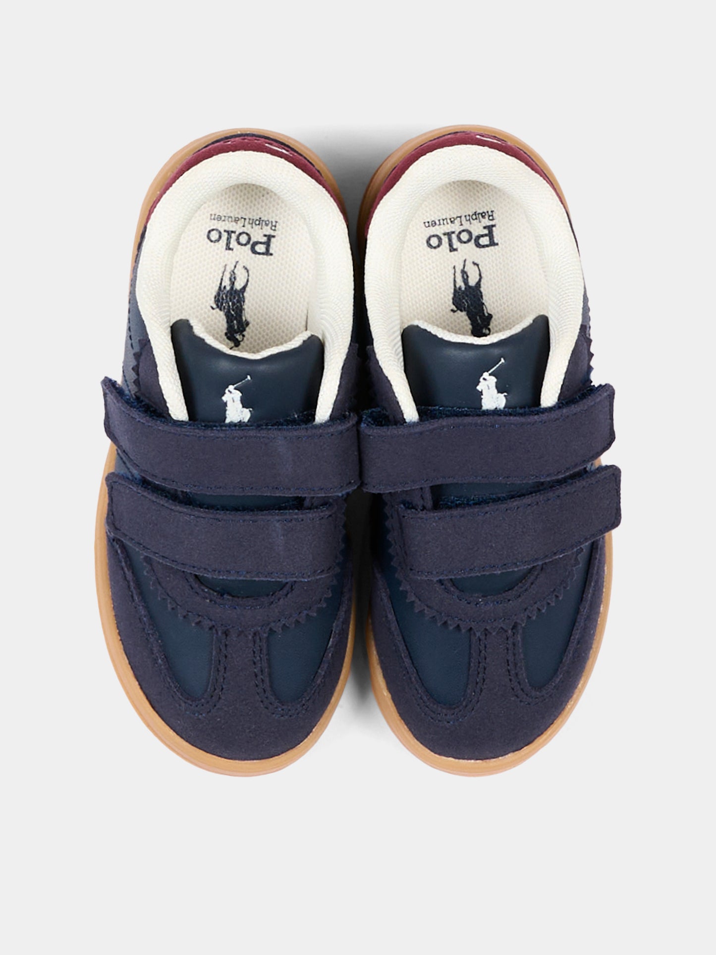 Sneakers blu per bambino con Polo Pony,Ralph Lauren Kids,RL04949411
