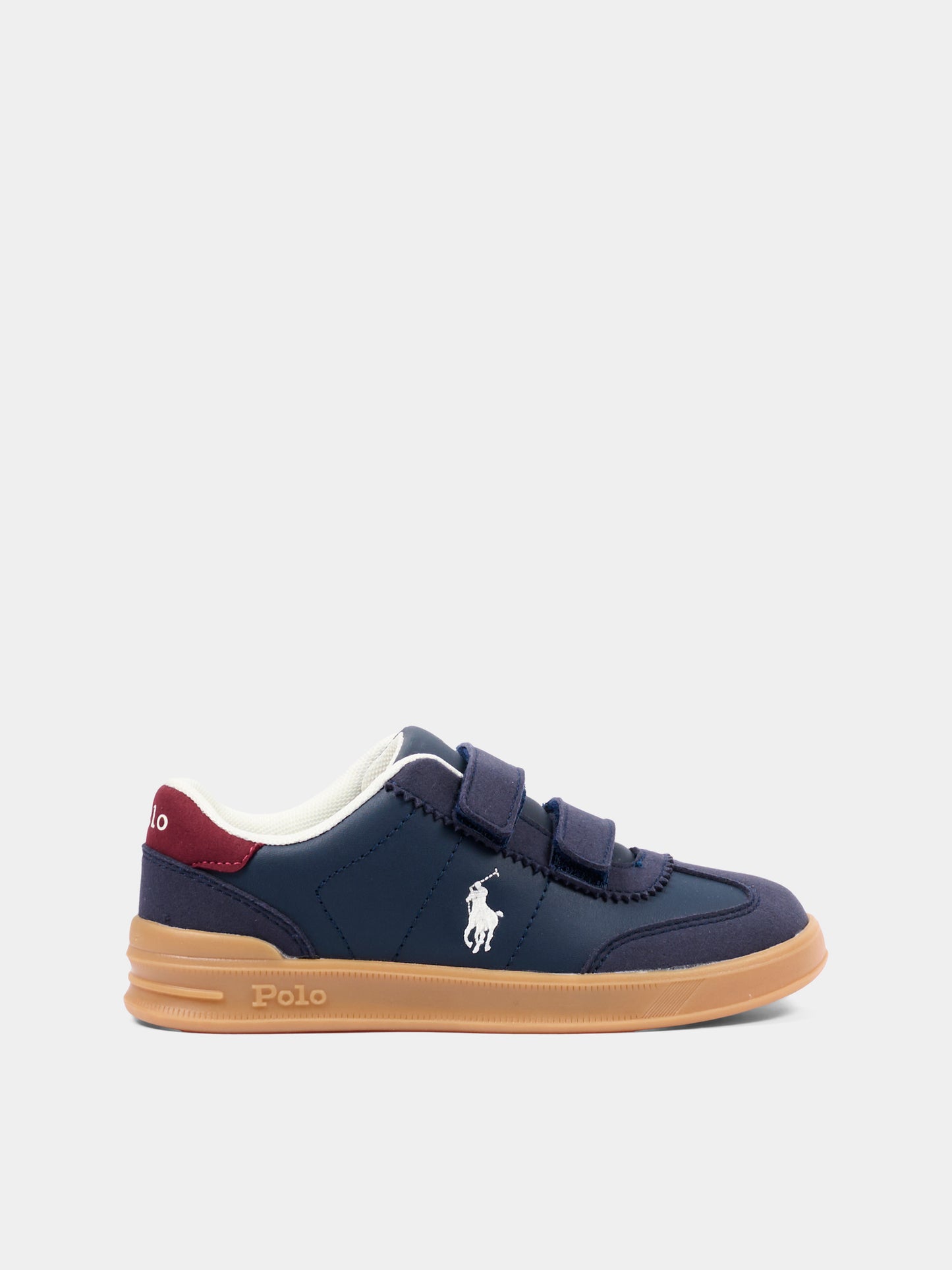 Sneakers blu per bambino con Polo Pony,Ralph Lauren Kids,RL04997411
