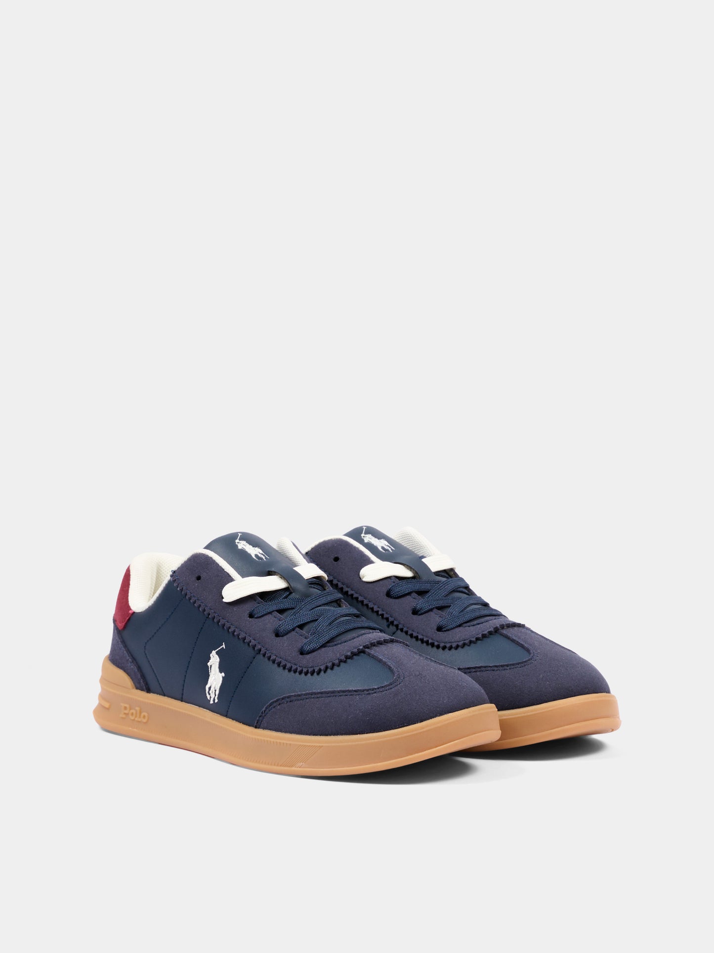 Sneakers blu per bambino con Polo Pony,Ralph Lauren Kids,RL04998411