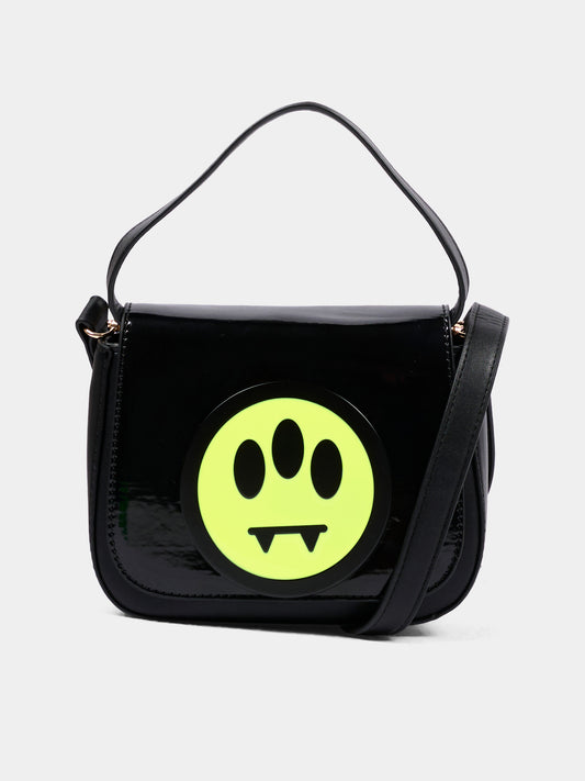 Borsa nera per bambina con smile,Barrow,F6BKJGBA178 110