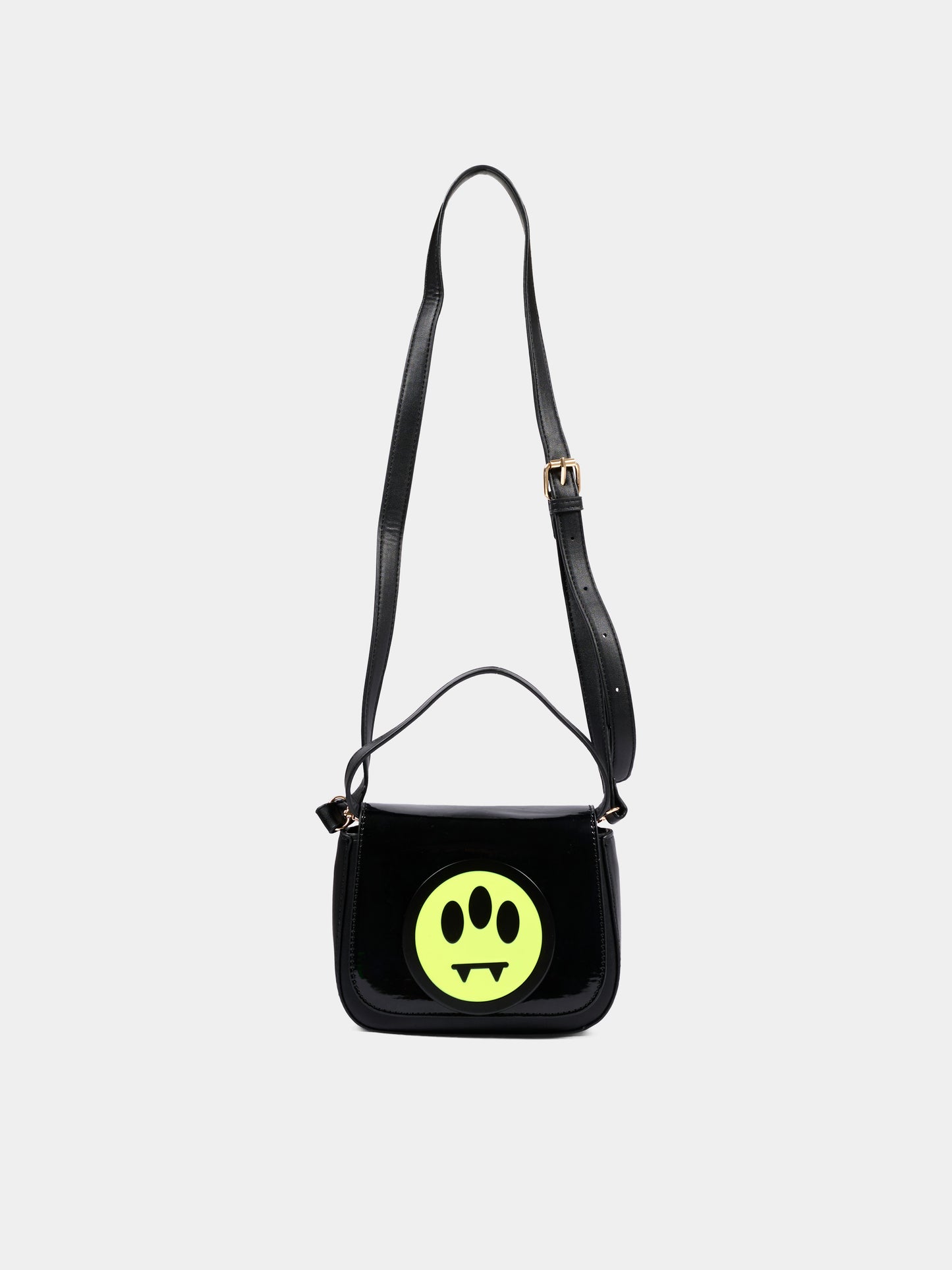 Borsa nera per bambina con smile,Barrow,F6BKJGBA178 110