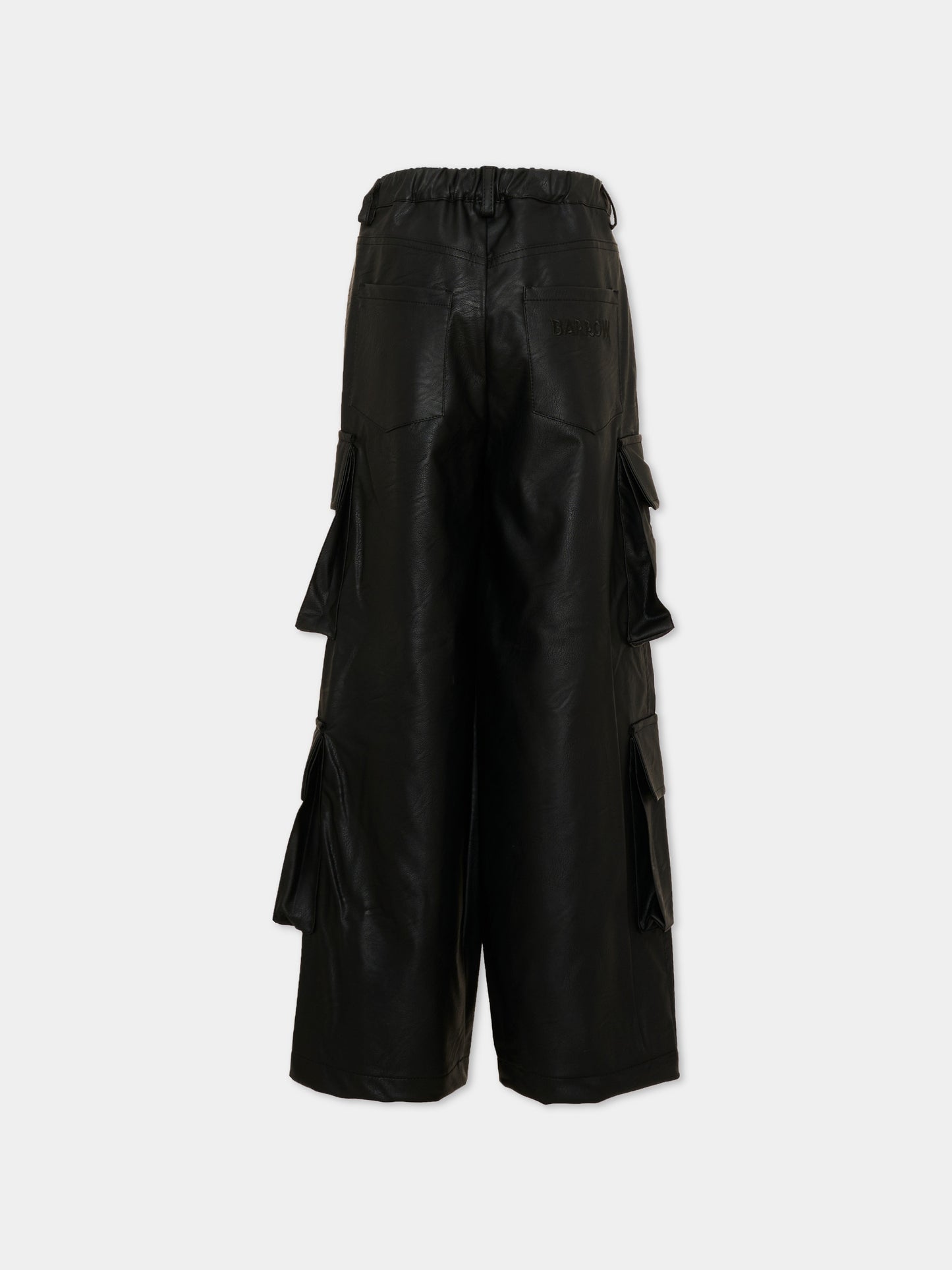 Pantalone nero per bambina cargo,Barrow,F6BKJGPA147 110