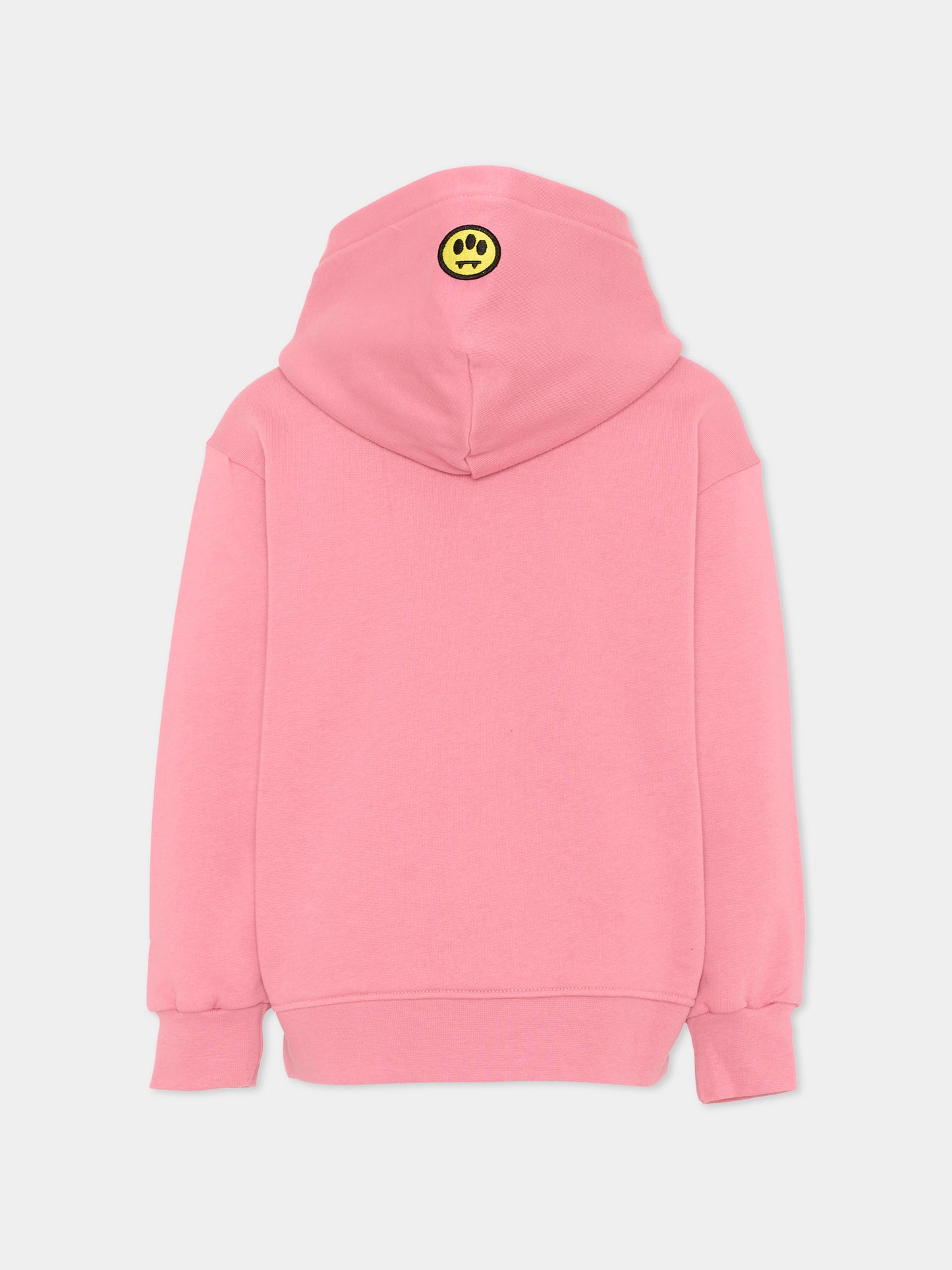 Felpa rosa per bambina con orsetto,Barrow,F6BKJUHS031 409