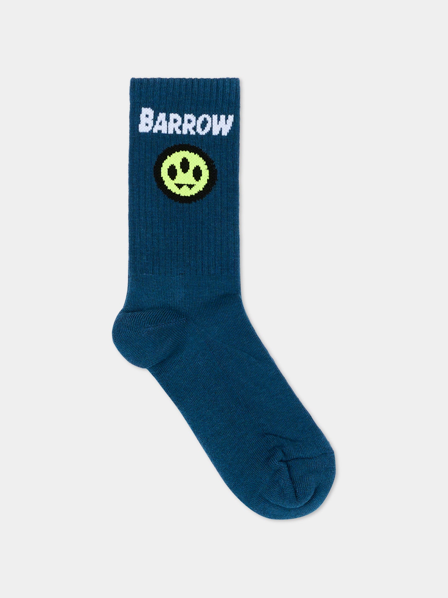 Calza Spugna azzurra per bambini con logo,Barrow,F6BKJUSO111 059