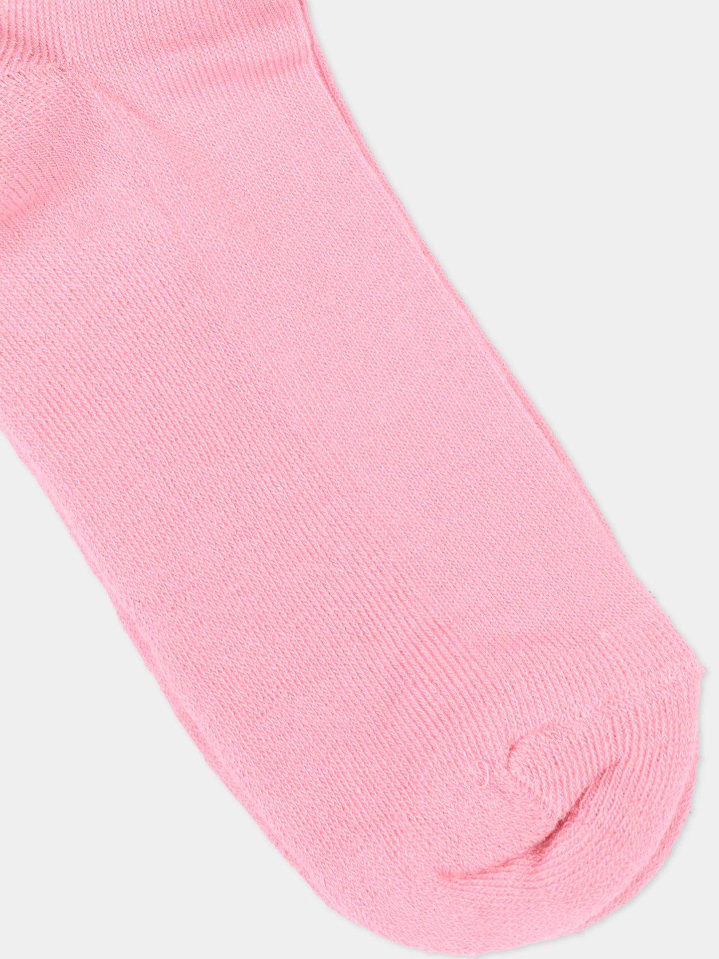 Calza Spugna rosa per bambina con logo,Barrow,F6BKJUSO111 409