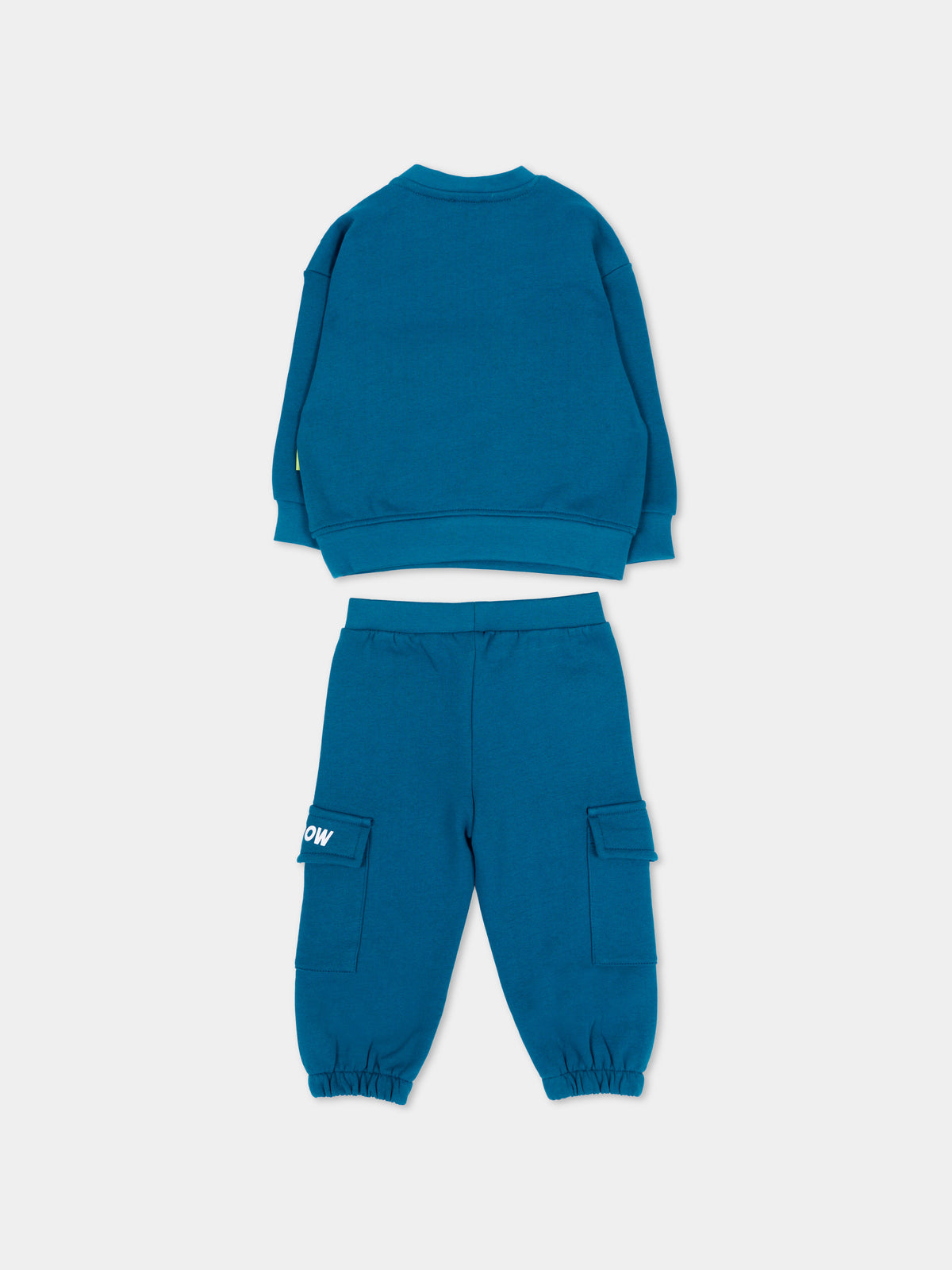 Completo sportivo lungo verde con stampa,Barrow,F6BKUNSF189 059