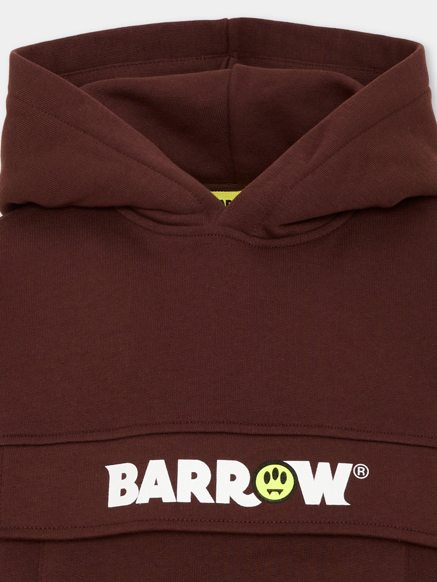 Felpa marrone per bambino con orsetto,Barrow,F6BKJBHS083 408